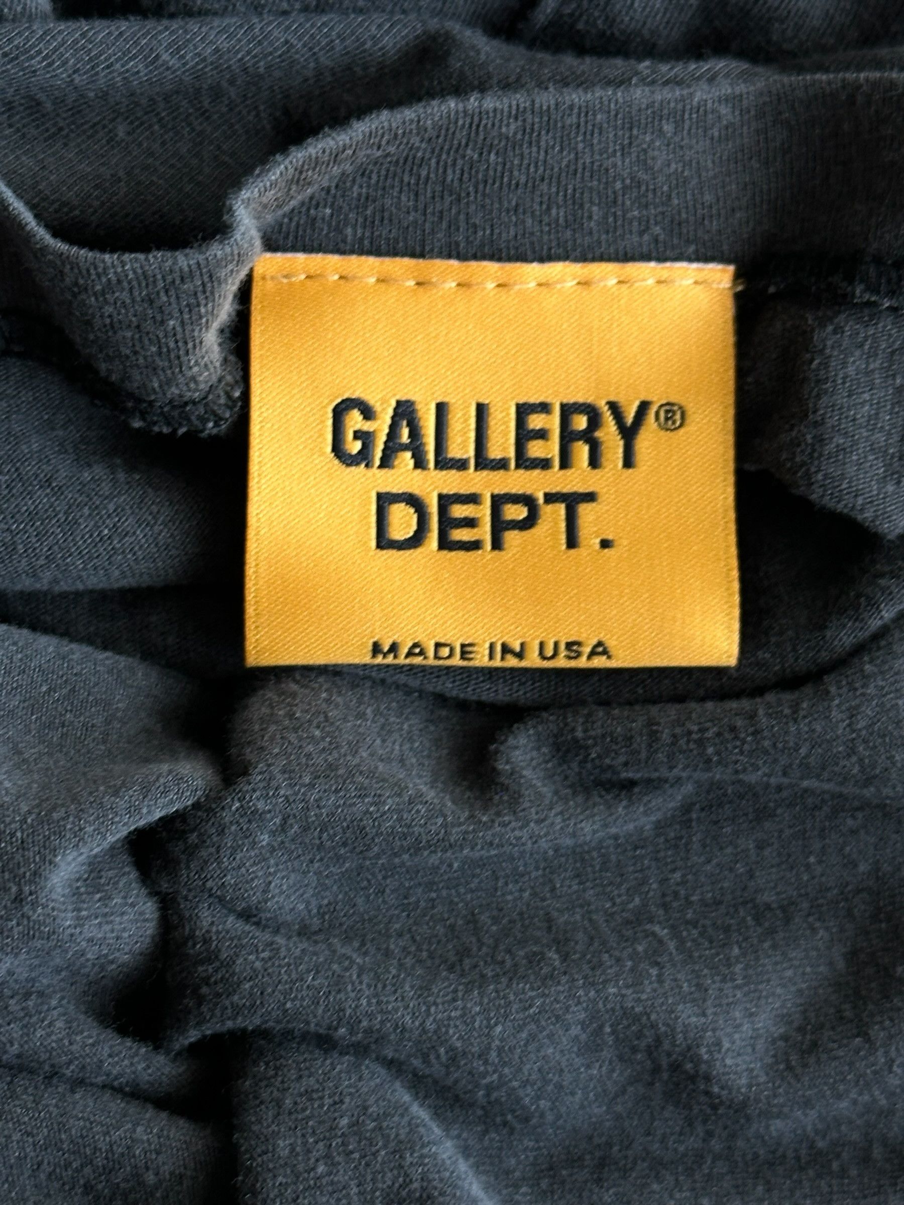 Gallery Dept. Gallery Dept Faded Black Paint Splatter T-Shirt Size US L / EU 52-54 / 3 - 4 Thumbnail