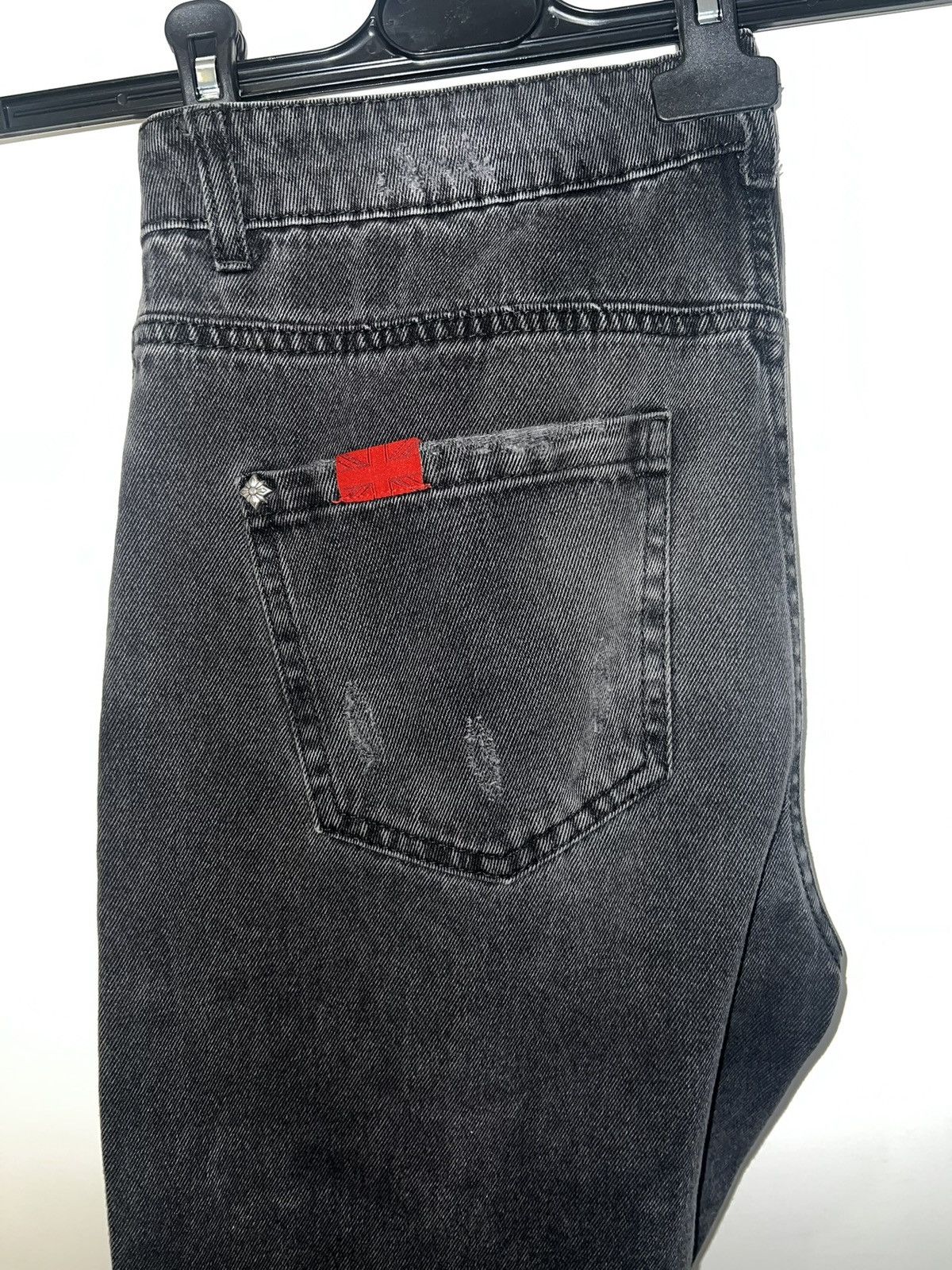 John Richmond John Richmond “It’s Only Rock N Roll” BlackDistressedJeans34 Size US 34 / EU 50 - 15 Thumbnail