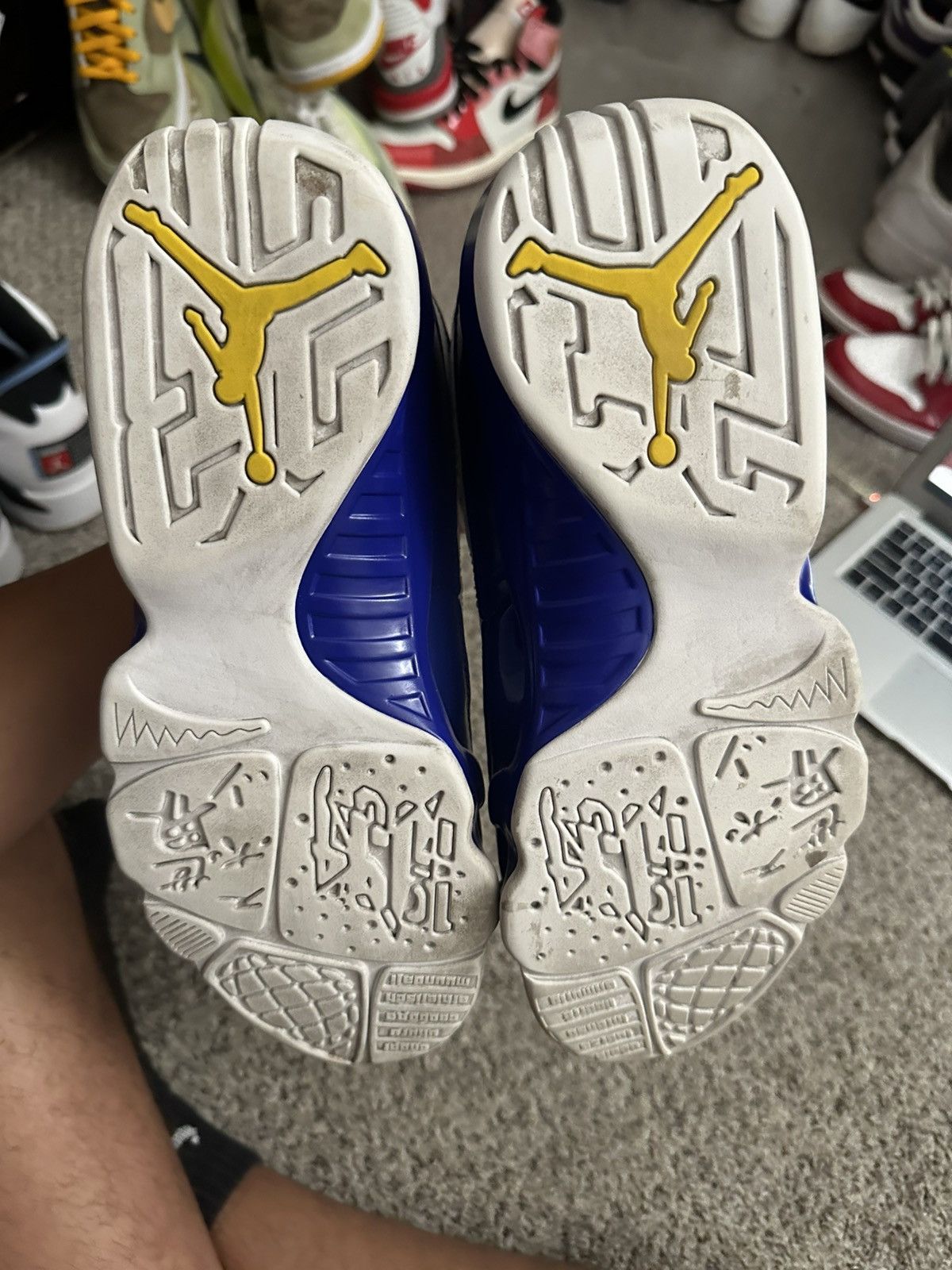 Nike Air jordan 9 kobe bryant lakers purple playoff - size 10.5 Size US 10.5 / EU 43-44 - 7 Thumbnail