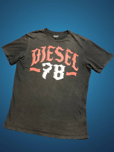 Diesel Vintage Diesel Big Y2K Logo Crew Neck T-Shirt Size S Size US S / EU 44-46 / 1 - 1 Thumbnail