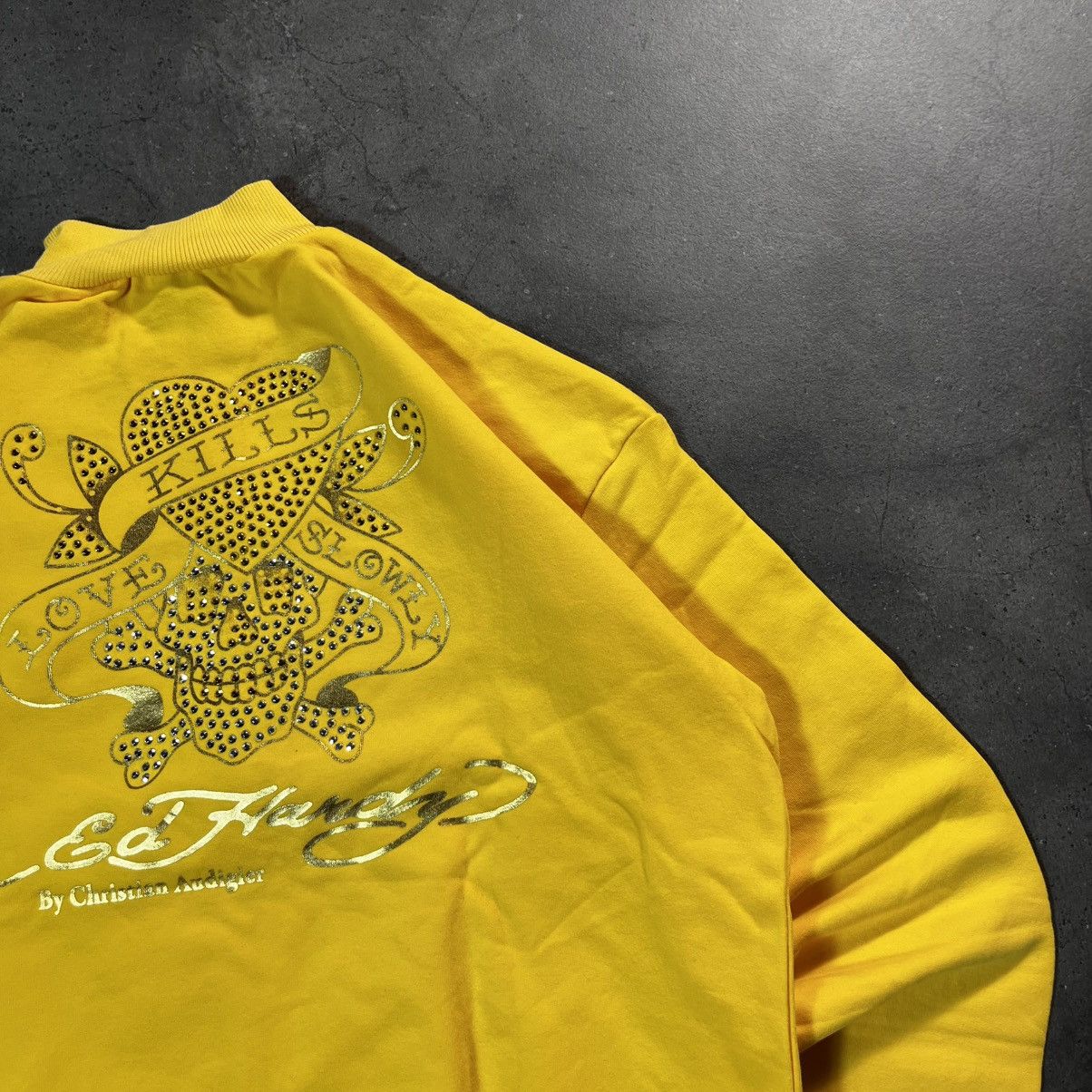 Ed Hardy Vintage Y2K Ed Hardy Swag Zip Sweatshirt Big Logo Skull Size US S / EU 44-46 / 1 - 11 Thumbnail