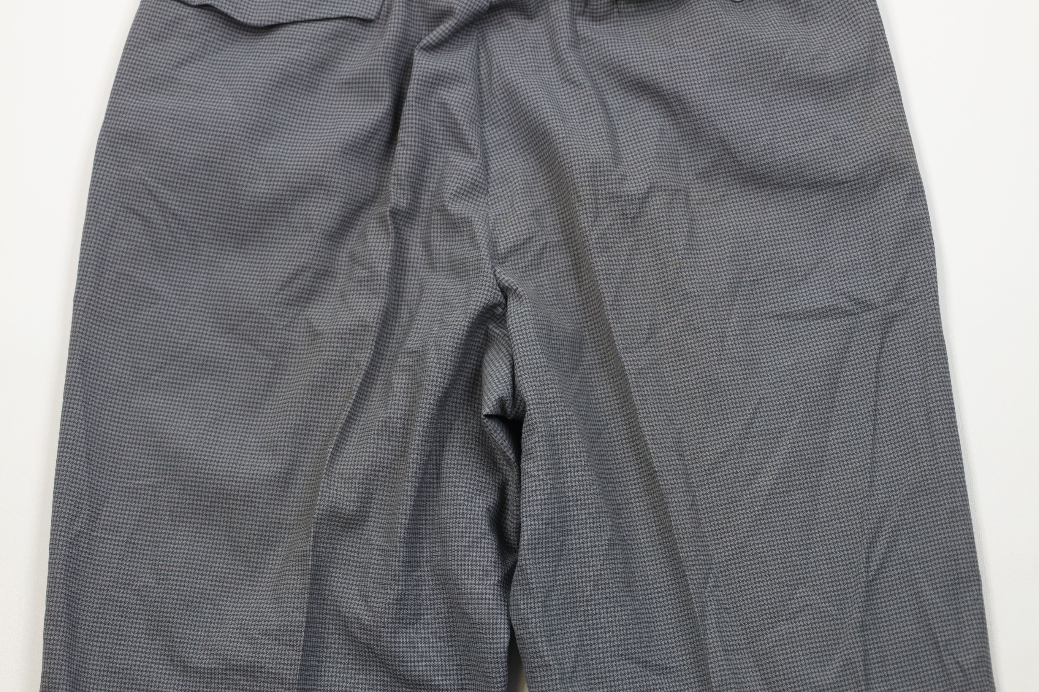 Vintage Vintage 30s Rockabilly Wool Blend Chino Pants Houndstooth Size US 34 / EU 50 - 13 Thumbnail