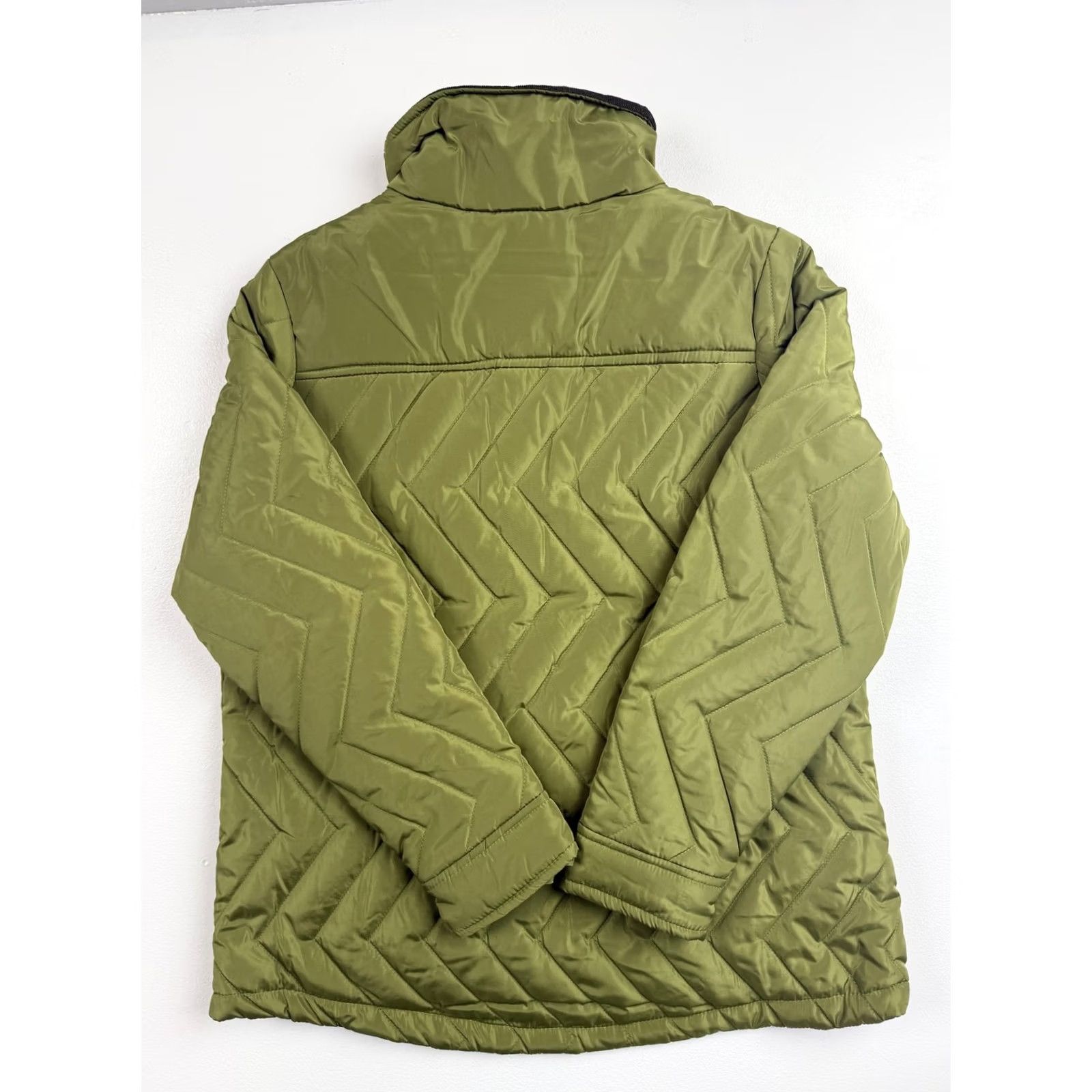 Vintage Yellowstone Jacket Mens XL Green Quilted Insulated Full Zip Western Outdoor Size US XL / EU 56 / 4 - 2 Thumbnail