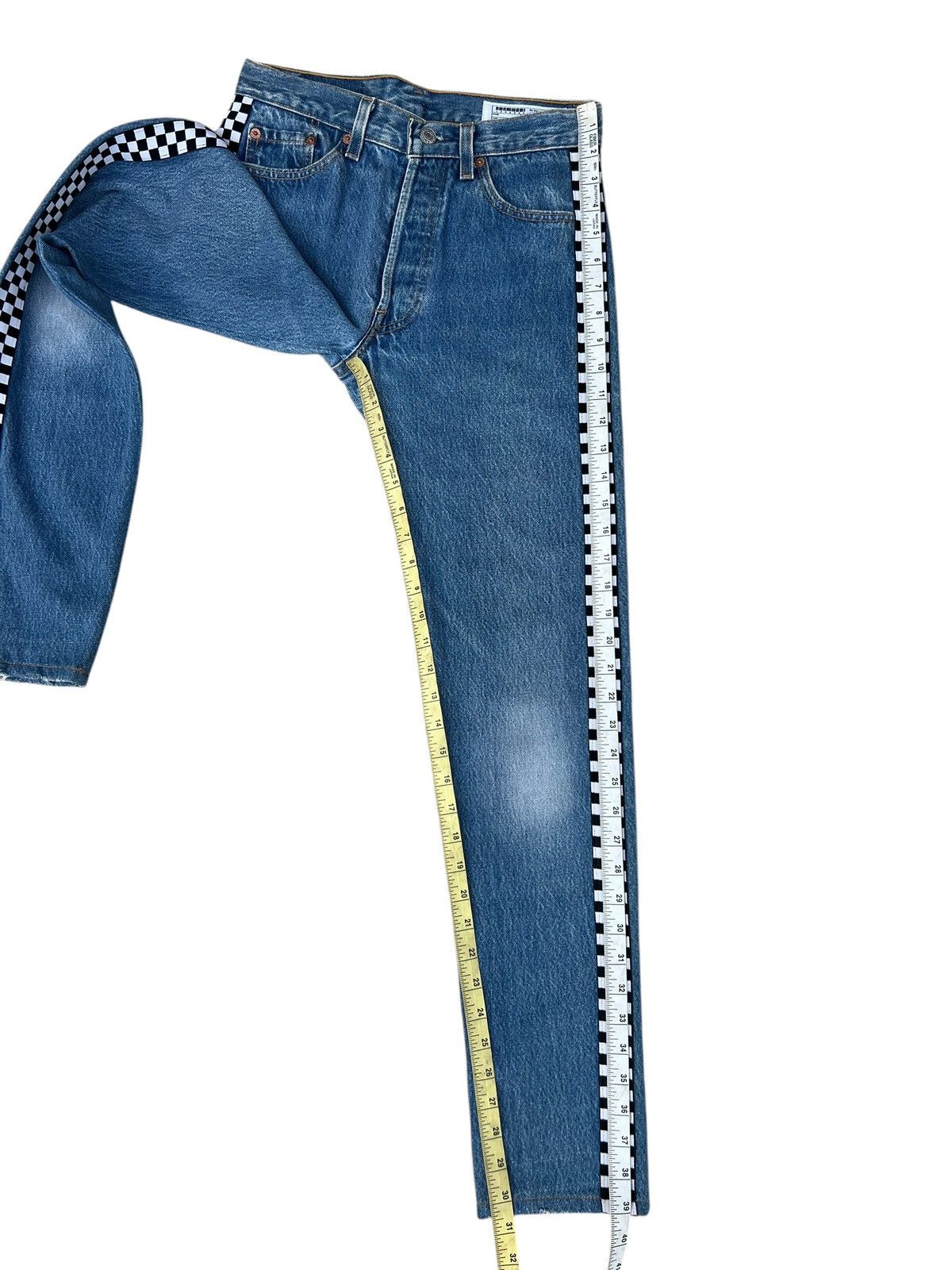 Levi's × Needles × Vintage Vintage 90s Levi’s 501 Jeans Rebuild By LEGENDA Japan Size US 28 / EU 44 - 4 Thumbnail