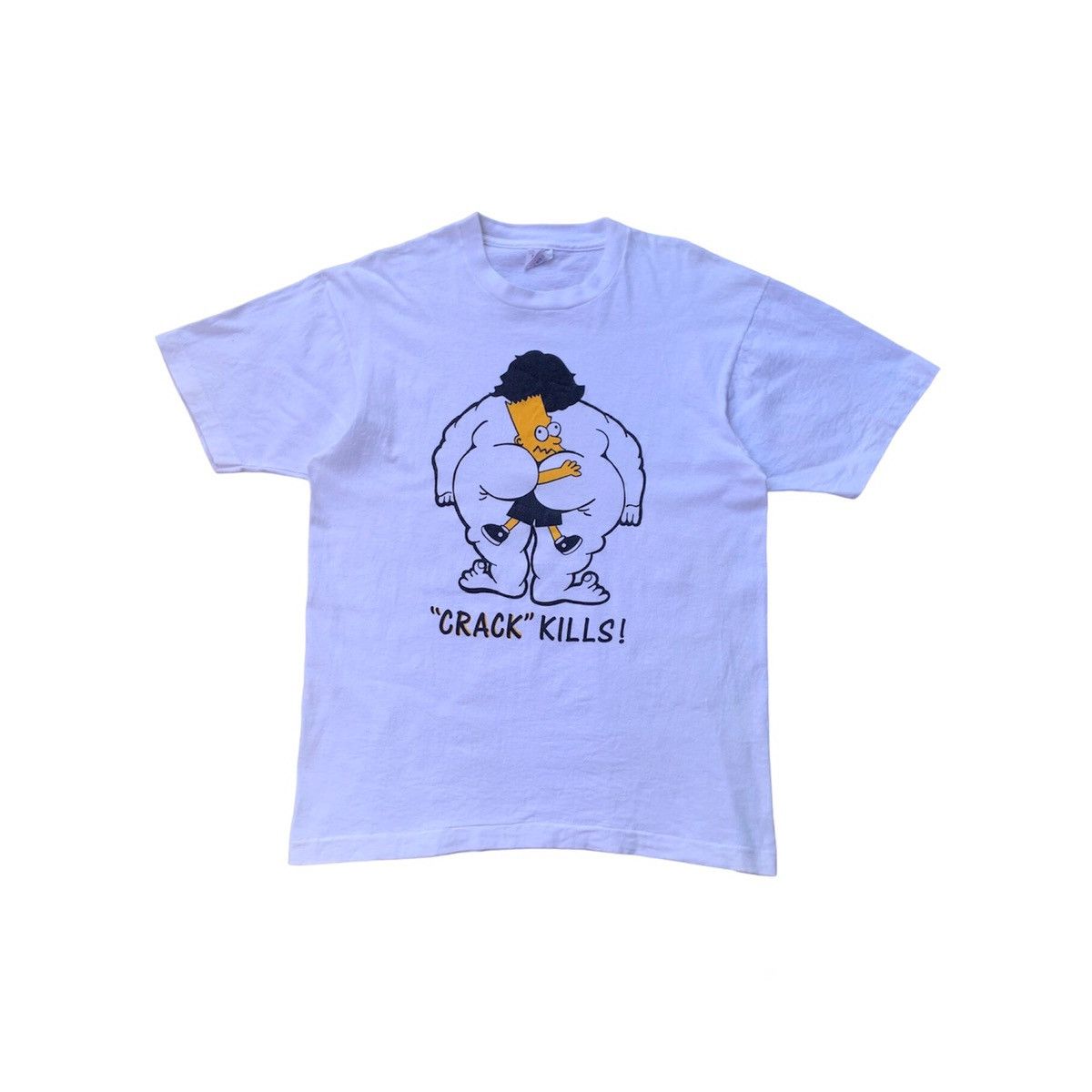 Movie × The Simpsons × Vintage Vintage The Simpsons Crack Kills Big