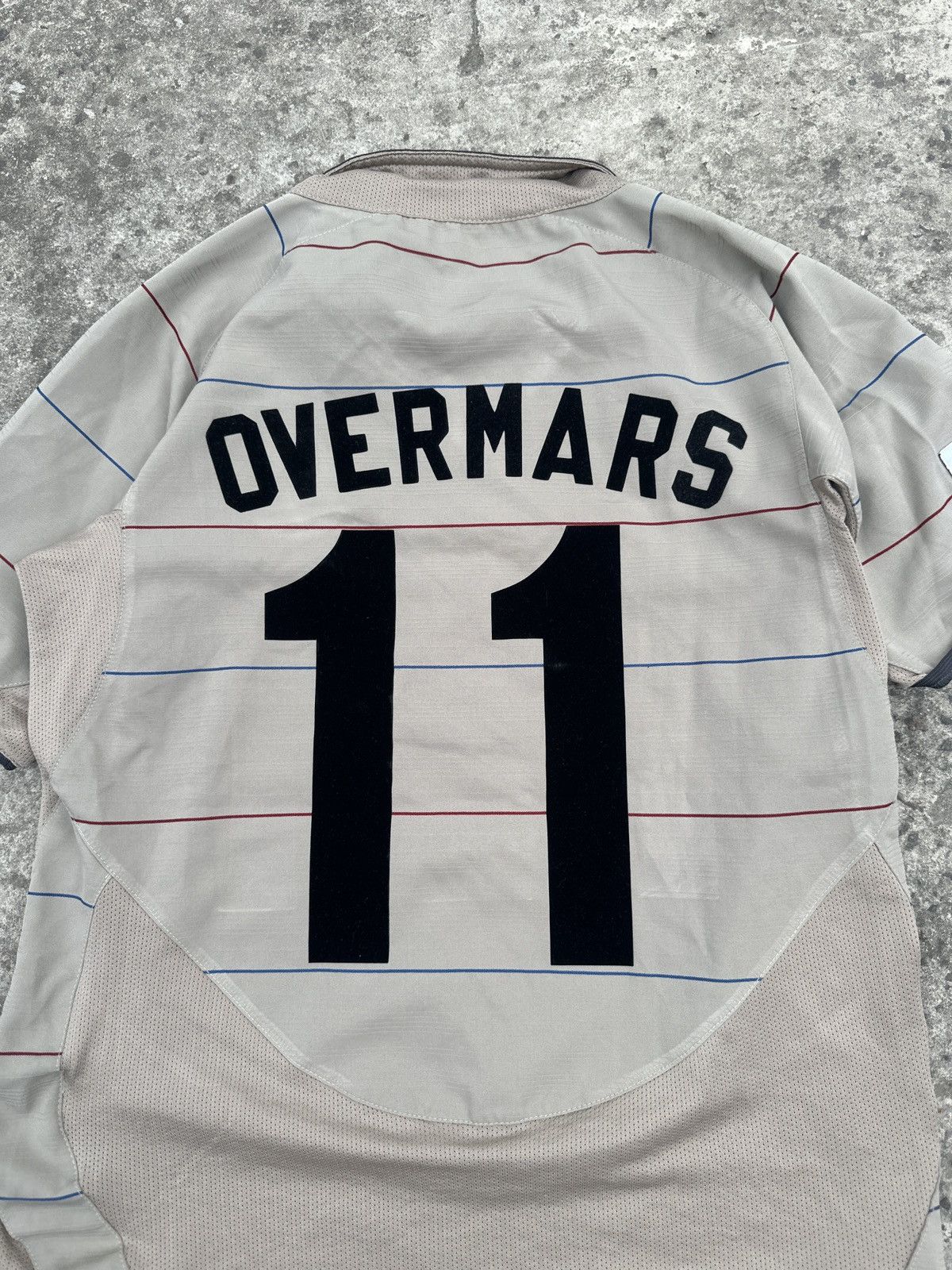 Nike Vintage Nike F.C.Barcelona 11 Overmars Soccer Jersey 03/04 Size US XS / EU 42 / 0 - 5 Thumbnail