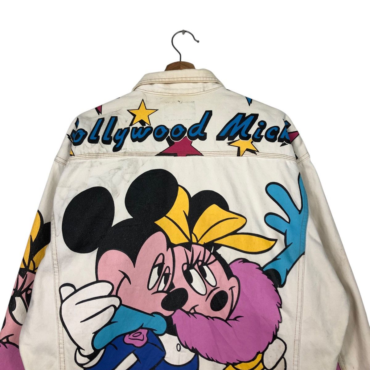 Cartoon Network 🔥VINTAGE TRUCKER DENIM JACKET HOLLYWOOD MICKEY WALT DISNEY Size US M / EU 48-50 / 2 - 11 Thumbnail
