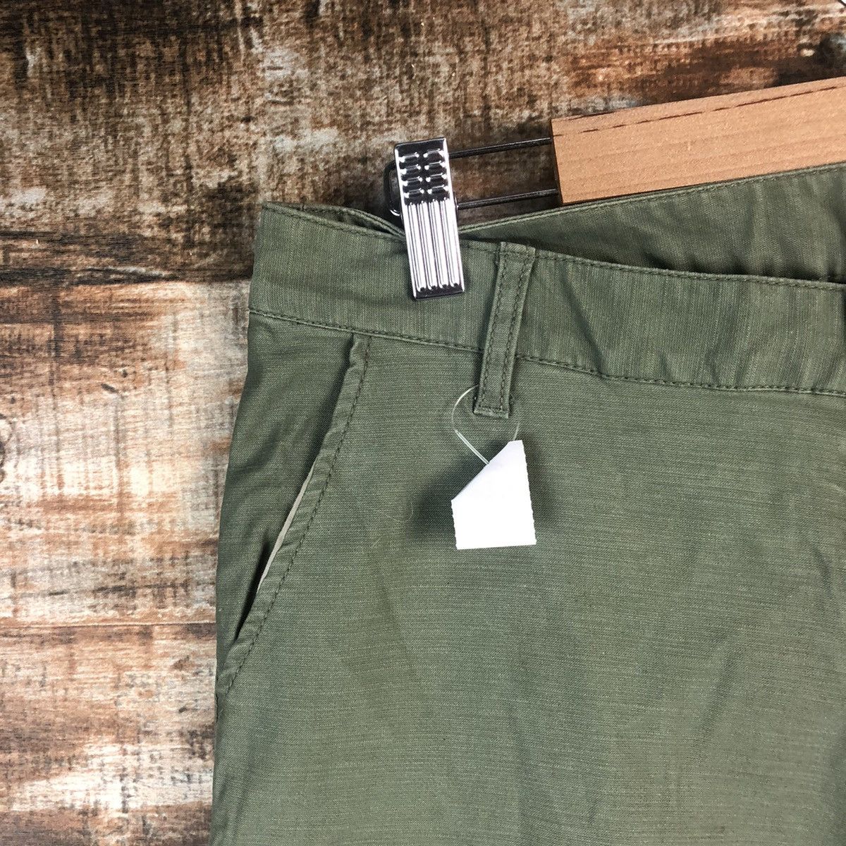 Japanese Brand DL 3Can 4 On Green Cargo Multipocket Pants #C665 Size US 29 - 7 Thumbnail