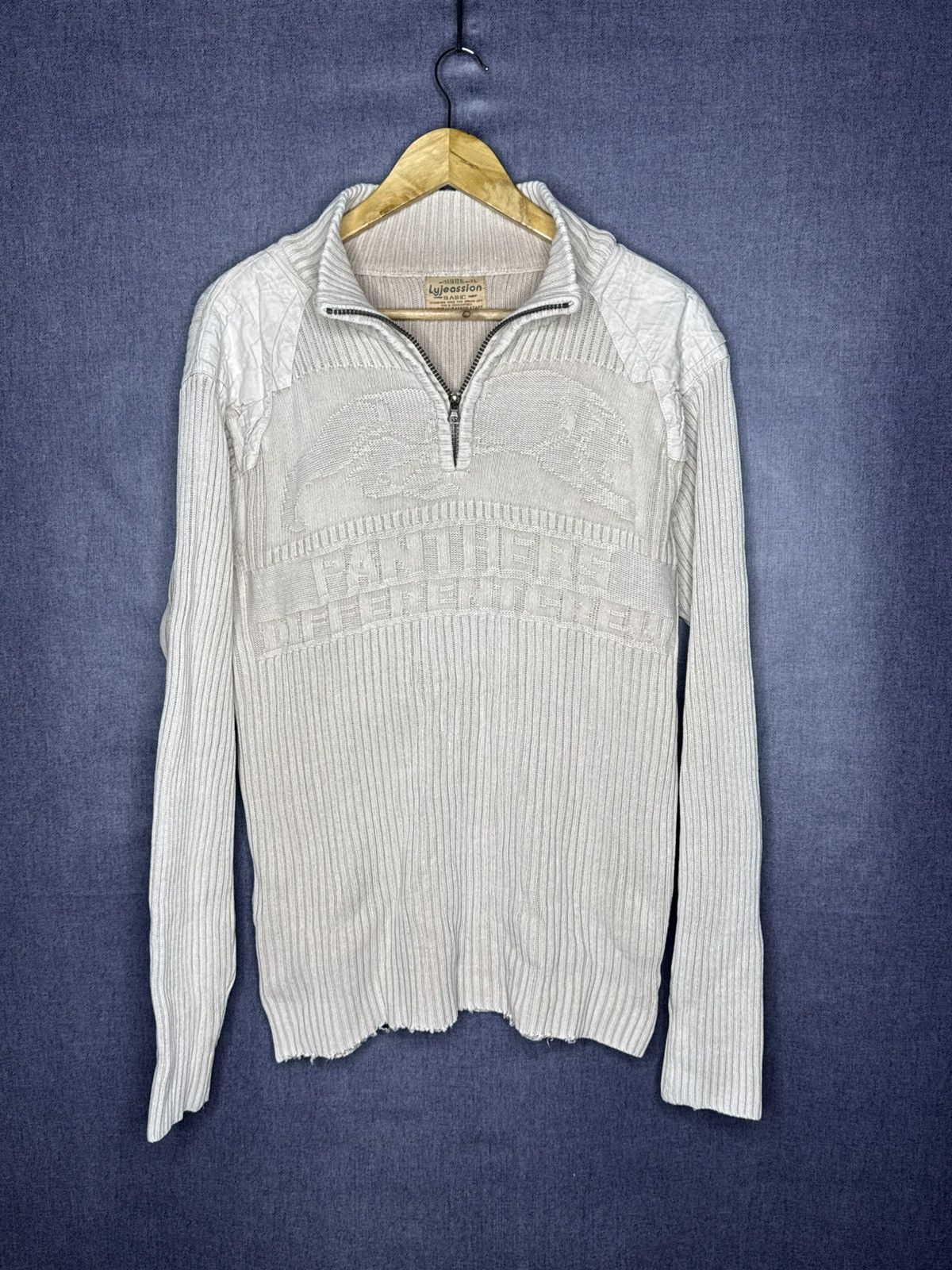 If Six Was Nine Vintage Y2K Striped Ribbed Sweater Knit IfSixWasNine Style Size US XL / EU 56 / 4 - 1 Thumbnail