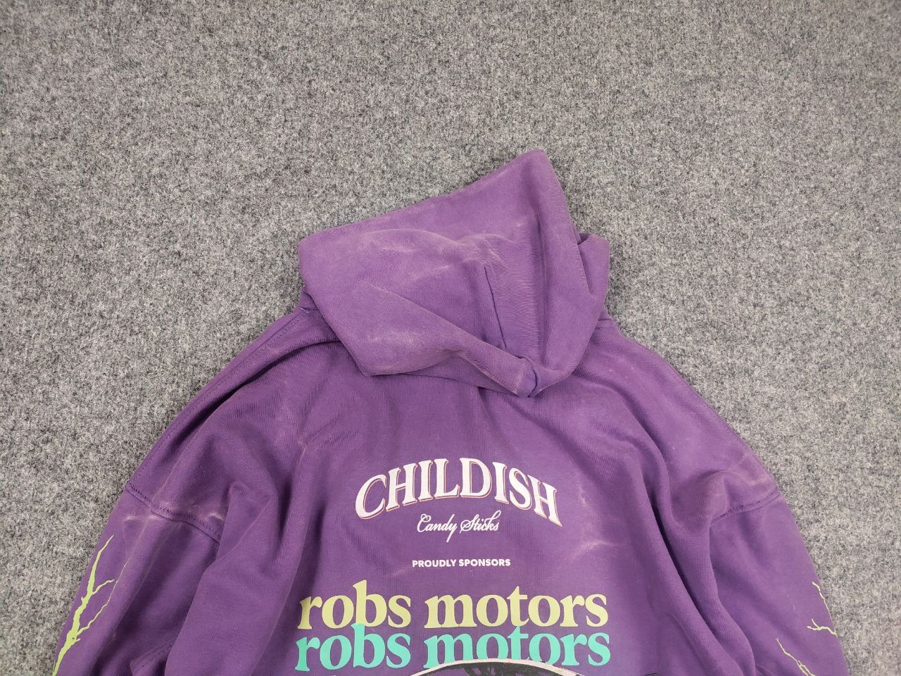 CHILDS Crazy Childish Robs Motors Y2K Vintage Oversized Rap Hoodie Size US M / EU 48-50 / 2 - 4 Thumbnail
