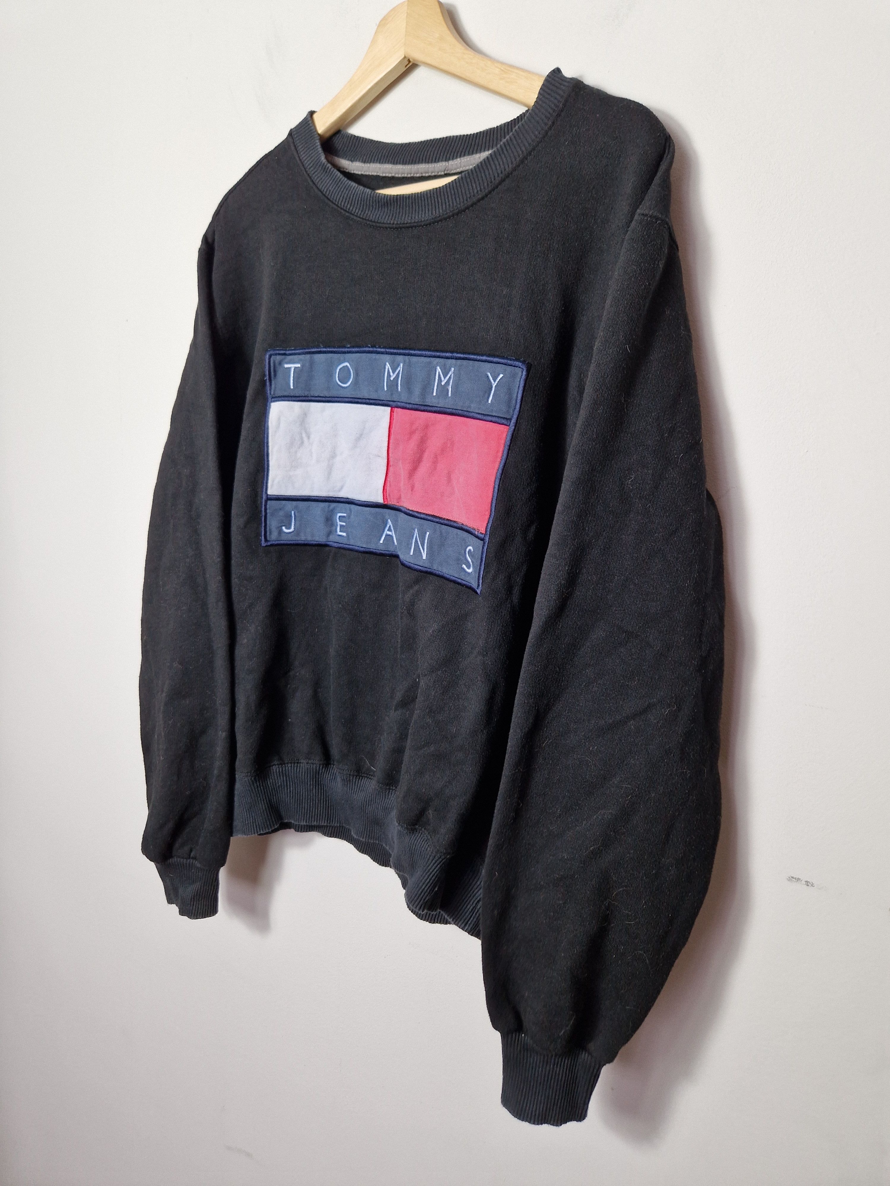 Tommy Hilfiger × Vintage Tommy Hilfiger vintage box logo sweatshirt Size US M / EU 48-50 / 2 - 3 Thumbnail