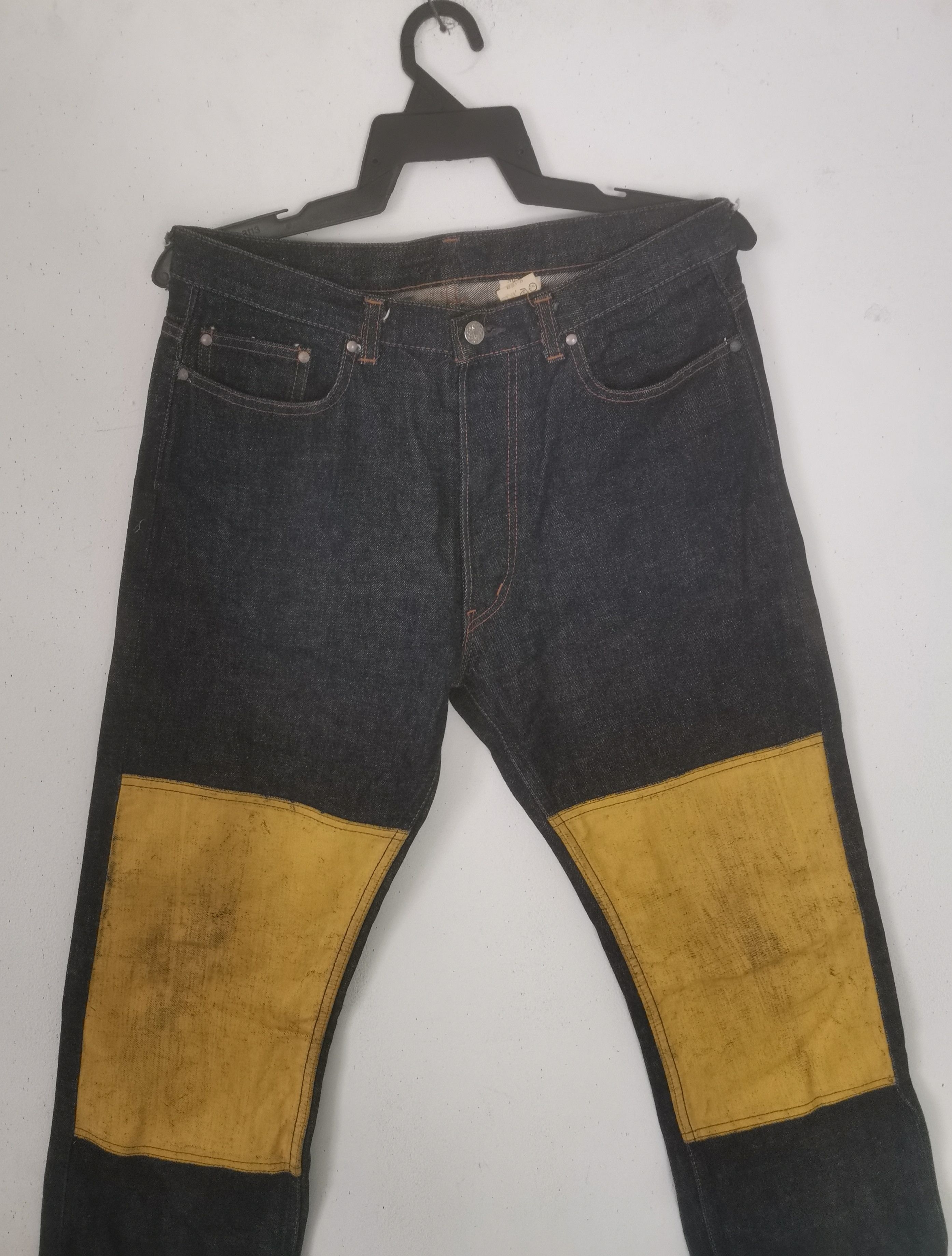 Designer × Japanese Brand Rare Scheme Warriors denim pants nice design Size US 32 / EU 48 - 2 Thumbnail