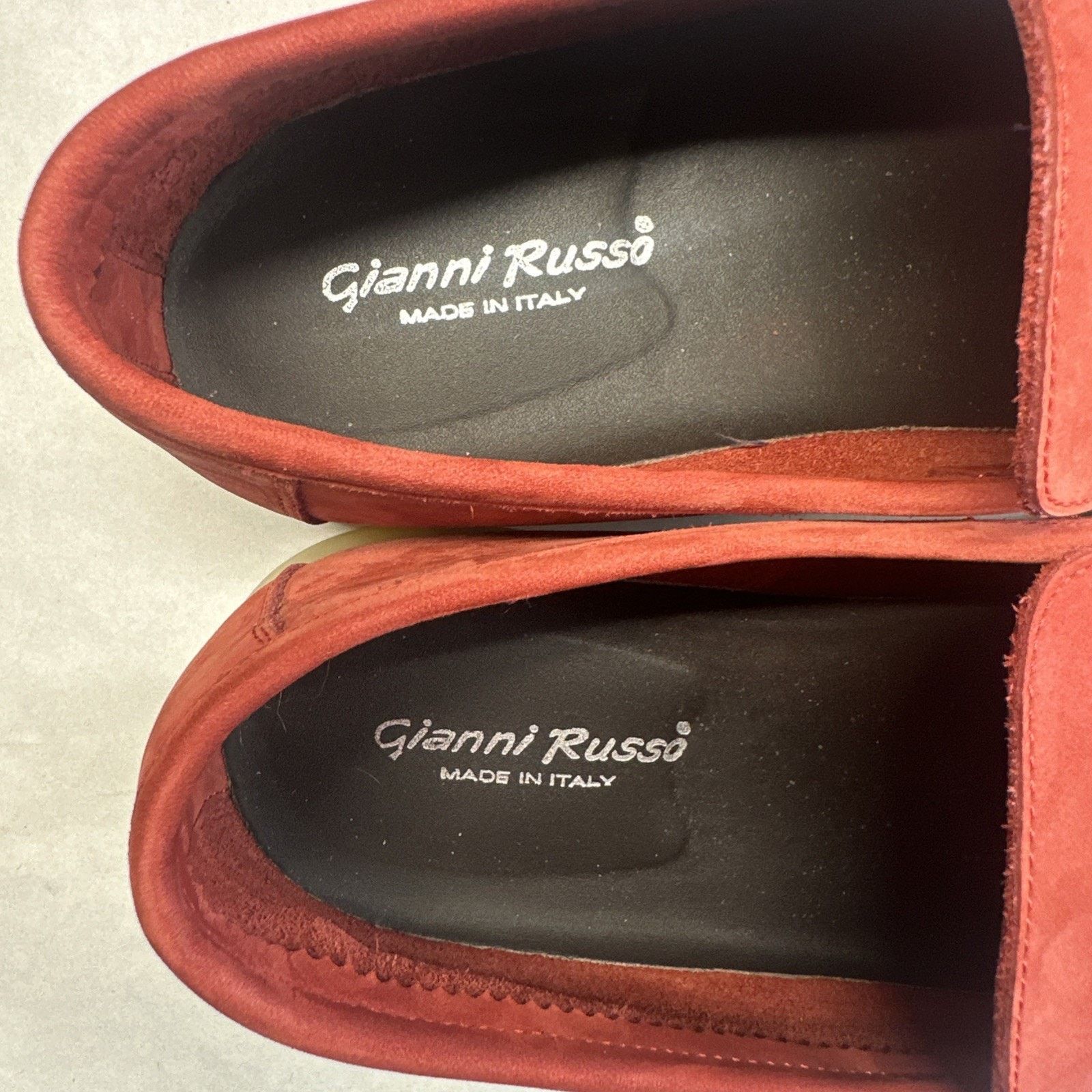 & Other Stories Men's Gianni Russo maroon Leather loafers Size 44 US 11 I Size US 11 / EU 44 - 4 Thumbnail