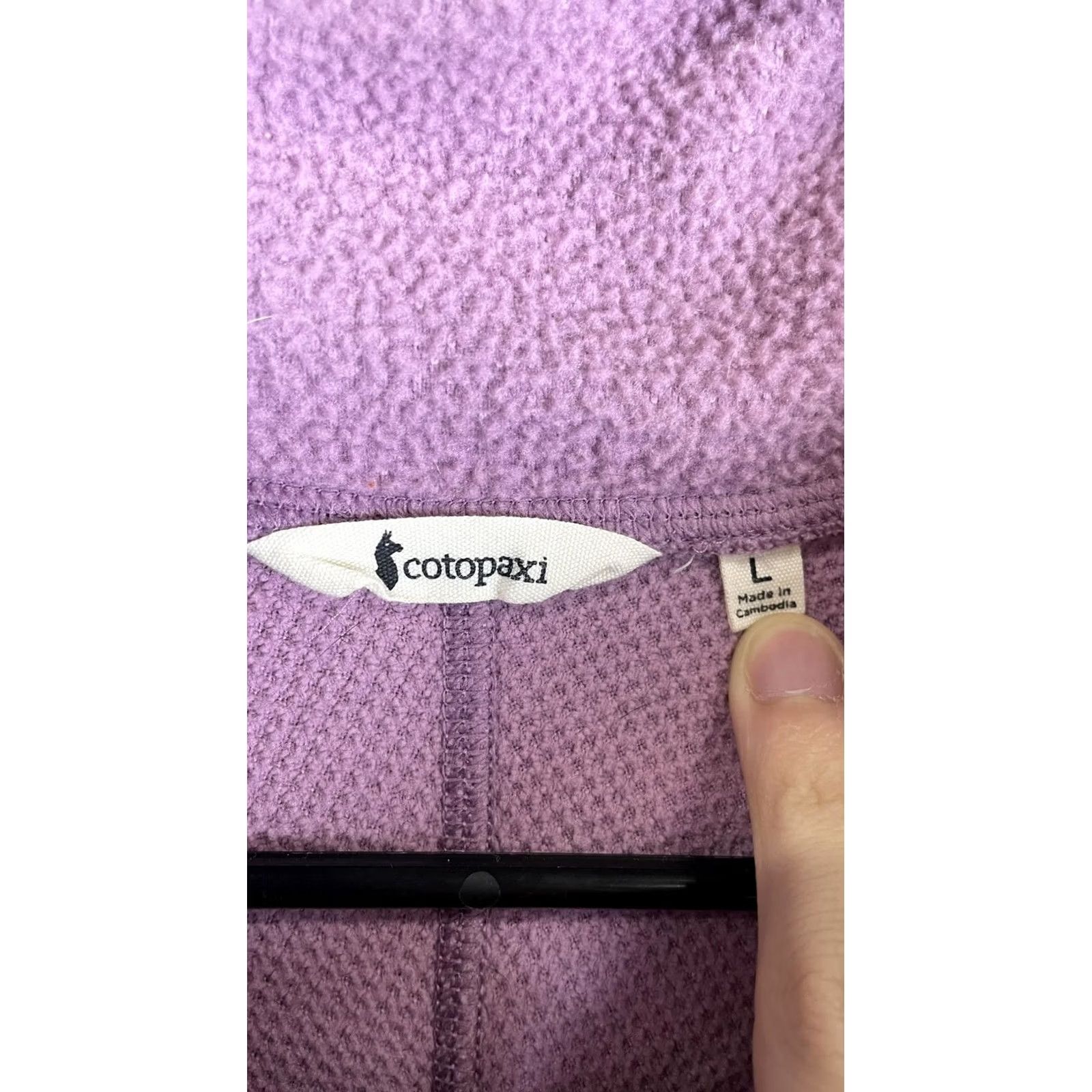 Cotopaxi Cotopaxi Jacket Fleece Pullover Mens Large Purple Orange Quarter Zip Outdoor Size US L / EU 52-54 / 3 - 3 Thumbnail