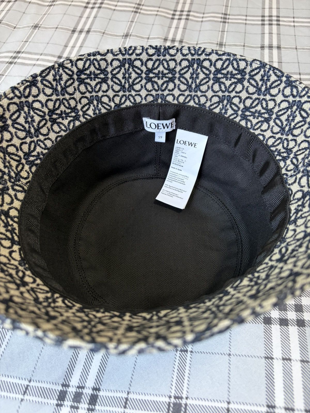 Loewe Loewe Anagram Bucket hat Size ONE SIZE - 4 Thumbnail
