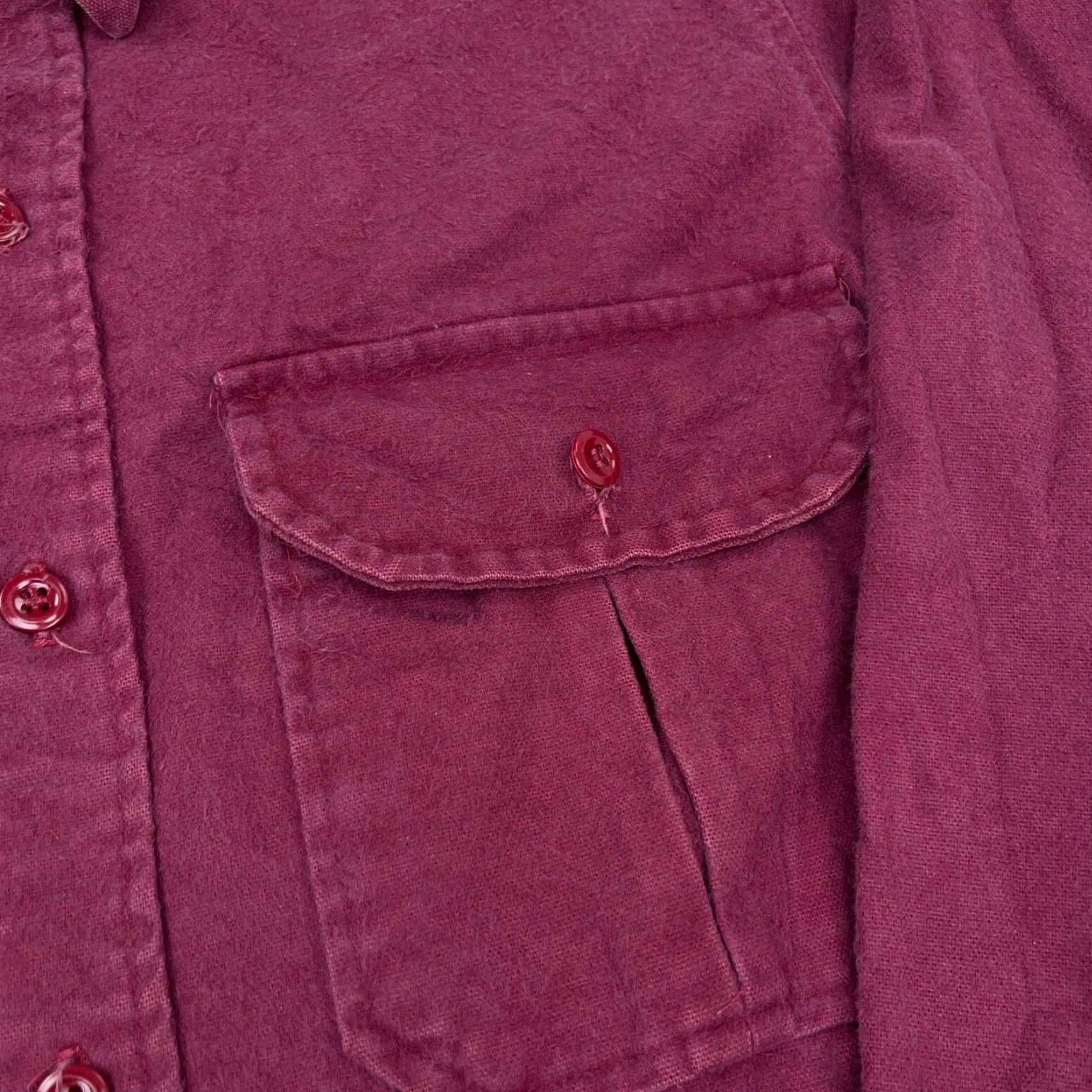 Vintage VINTAGE Cabela's Shirt Men L Red Button-Up Heavyweight Flannel 90s 80s Size US L / EU 52-54 / 3 - 6 Thumbnail