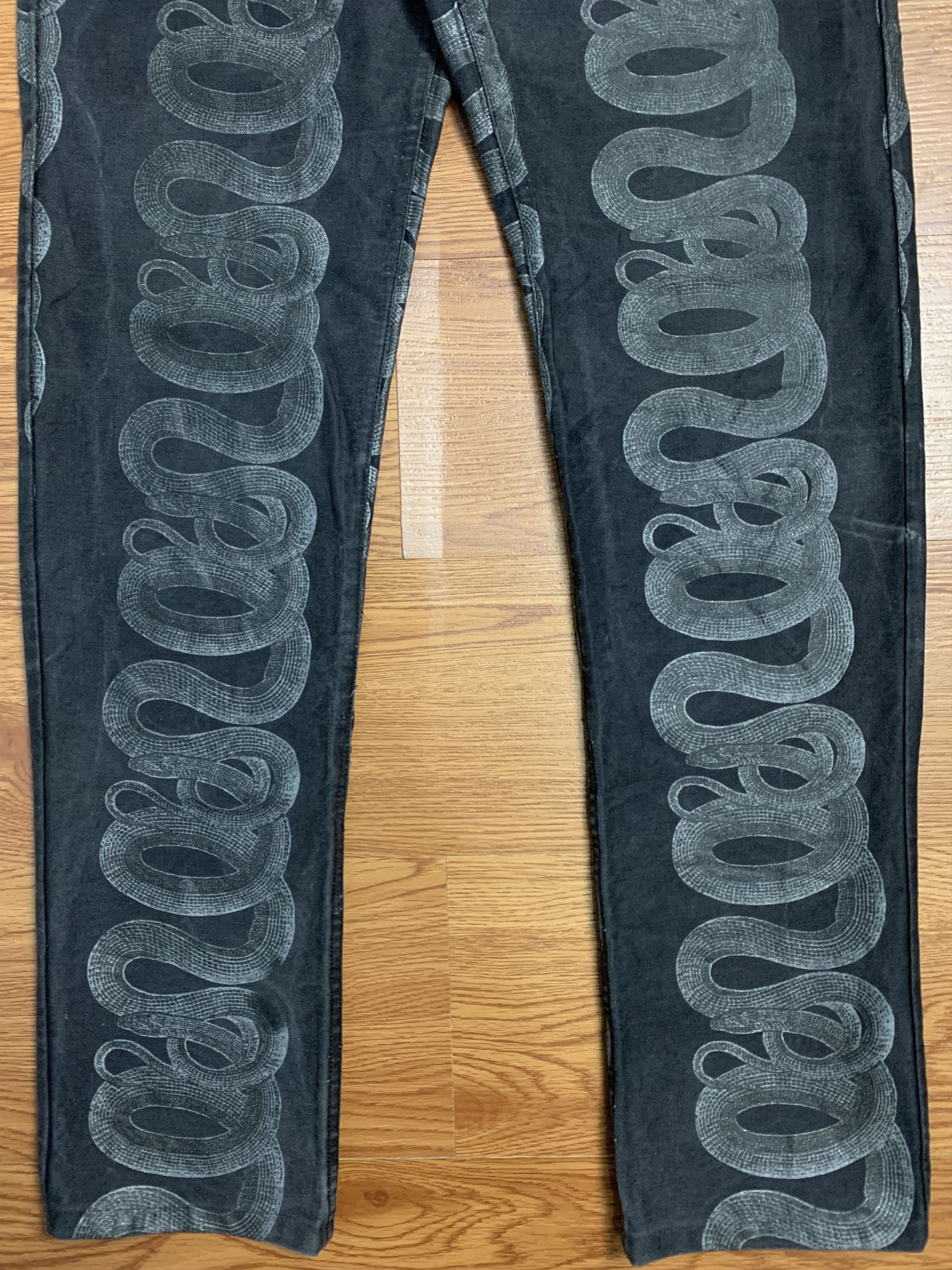 HYSTERIC GLAMOUR SNAKE LOOP DENIM | eBay