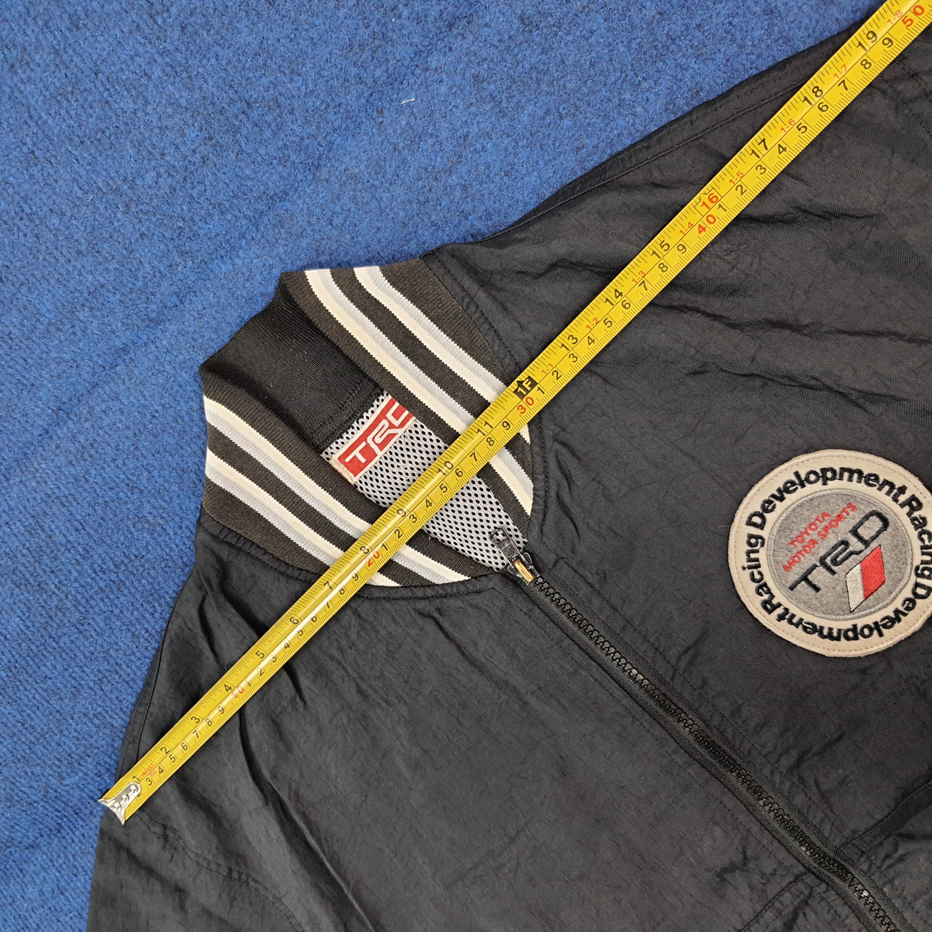 Japanese Brand Vintage 90s Toyota TRD Racing Jacket Black Bomber C300N6 Size US M / EU 48-50 / 2 - 7 Thumbnail