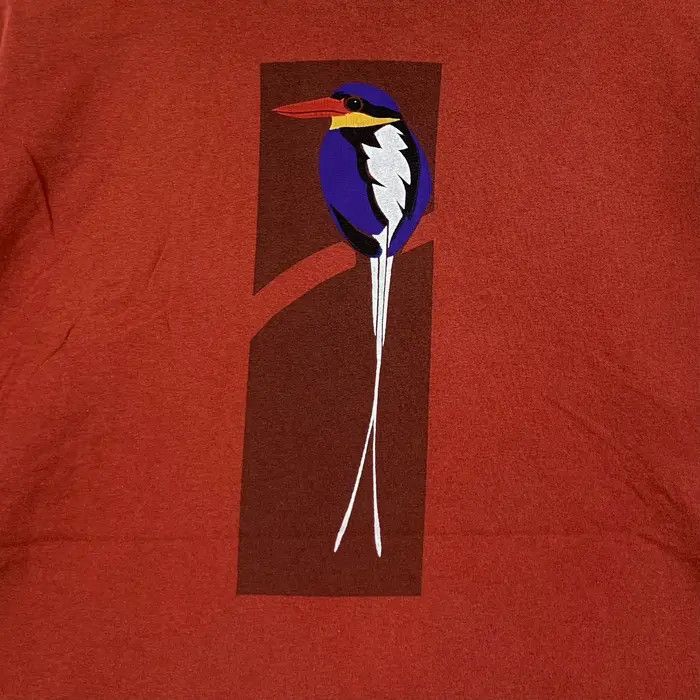 Vintage Vintage ALISON GREEN DESIGNS Bird Of Paradise Tee Shirt Size S / US 4 / IT 40 - 5 Thumbnail