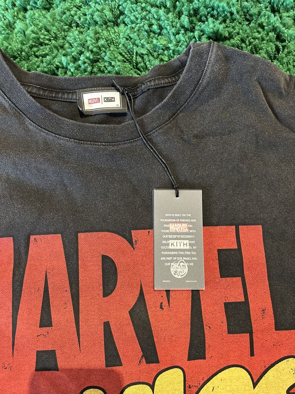 Kith × Marvel Comics Kith x Marvel Comics Tee Black Size US XL / EU 56 / 4 - 6 Thumbnail
