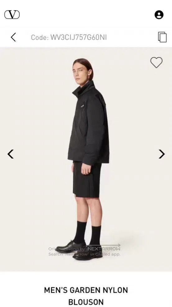Valentino Valentino Men's coat Size US S / EU 44-46 / 1 - 3 Thumbnail