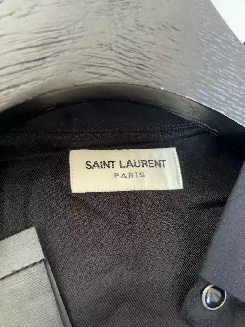 Saint Laurent Paris Saint Laurent Paris Saint Laurent Paris Chain Star Shirt-2 Size US L / EU 52-54 / 3 - 4 Thumbnail