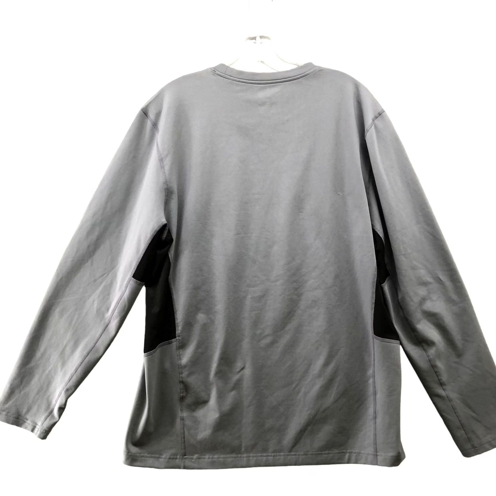 Old Navy Old Navy Active Long Sleeve Pullover Mens XL Gray Black Ventilated Fleece Lined Size US XL / EU 56 / 4 - 2 Thumbnail