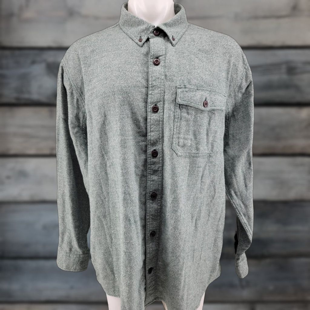 Vintage Duluth Mens XL Button-Up Long Sleeve Flannel Shirt Relaxed Fit Green Cotton Warm Work Outdoor Western Vintage: No Size US XL / EU 56 / 4 - 1 Thumbnail