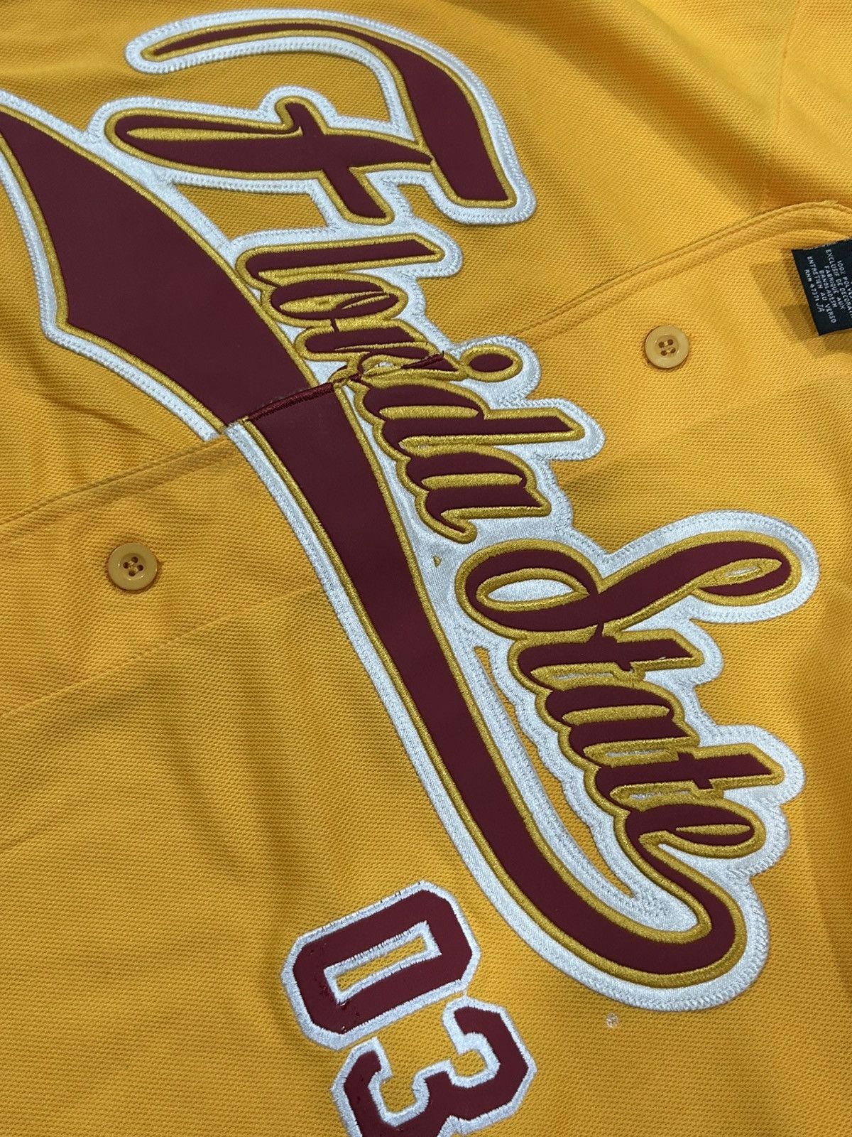 Starter × Vintage Vintage Starter Seminoles FSU Jersey Medium Baseball Jersey Size US M / EU 48-50 / 2 - 12 Thumbnail