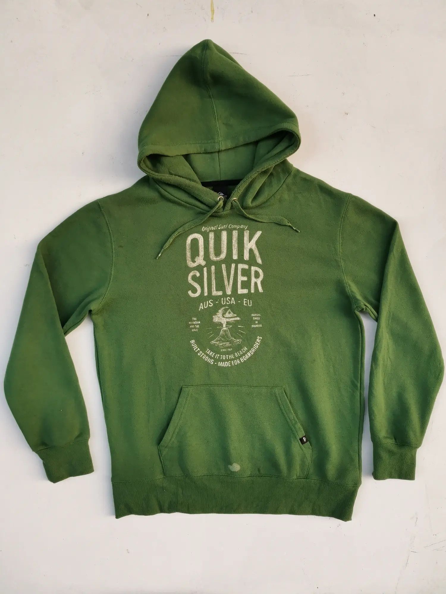Quiksilver Quik Silver AUS-USA-EU Big Logo Hoodie Sweatshirt Size US L / EU 52-54 / 3 - 1 Thumbnail