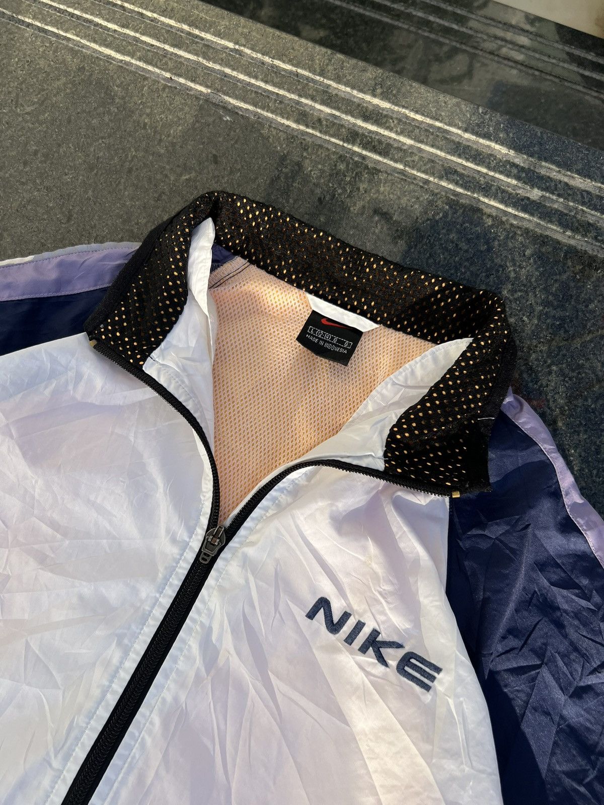 Nike 90s Nike Double Logo Vintage Y2K Oversized Retro Jacket Size US L / EU 52-54 / 3 - 3 Thumbnail