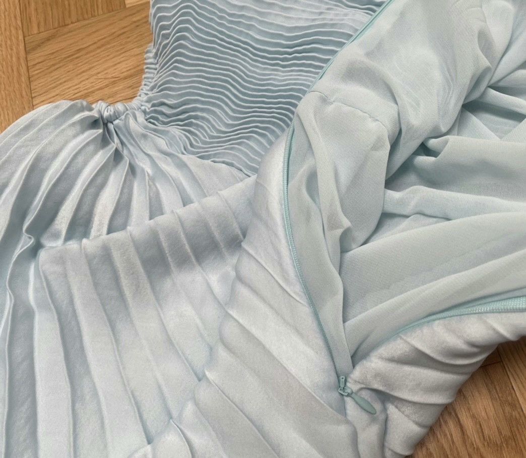 A.L.C. ALC Delfina Pleated Midi Dress Size S / US 4 / IT 40 - 6 Thumbnail