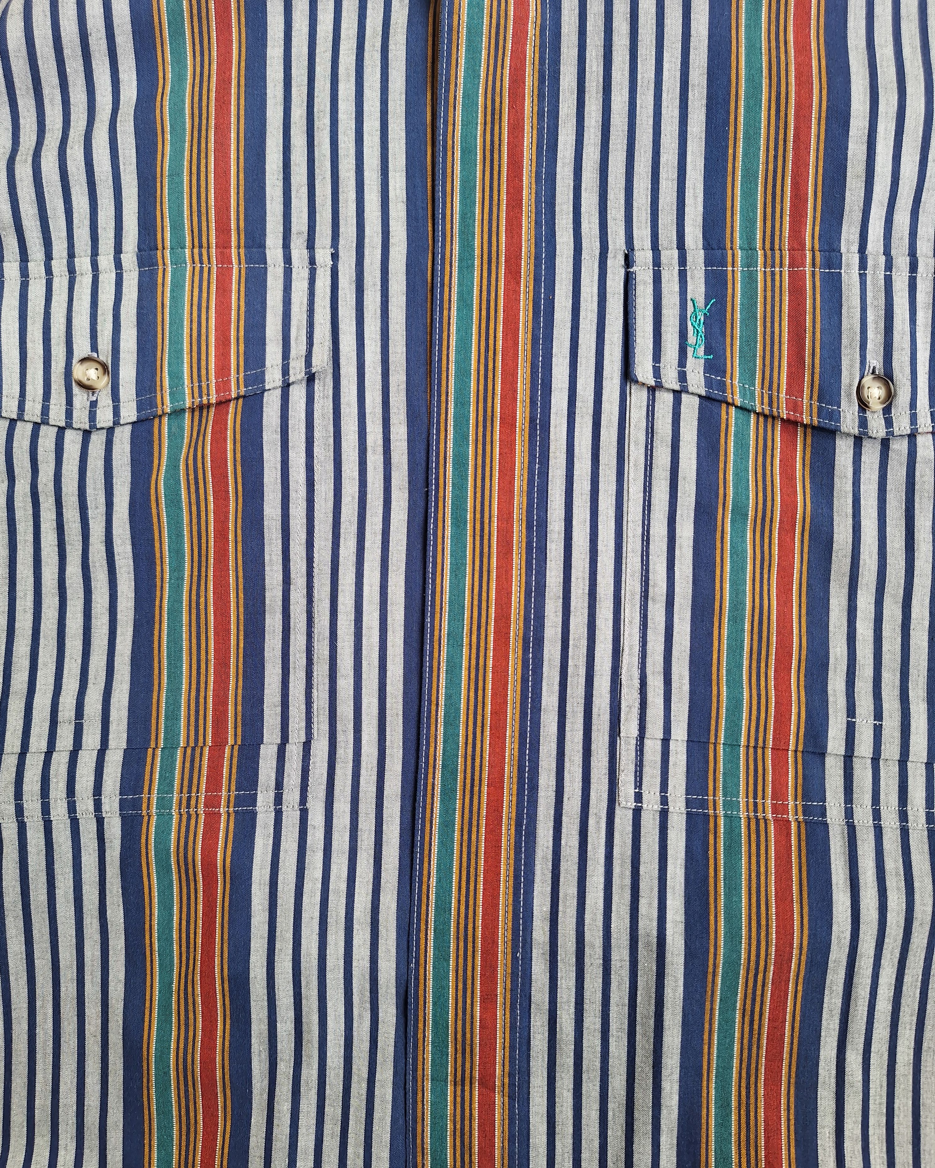 Vintage × Yves Saint Laurent Vintage Ysl Yves Saint Laurent Shirt Size US M / EU 48-50 / 2 - 5 Thumbnail