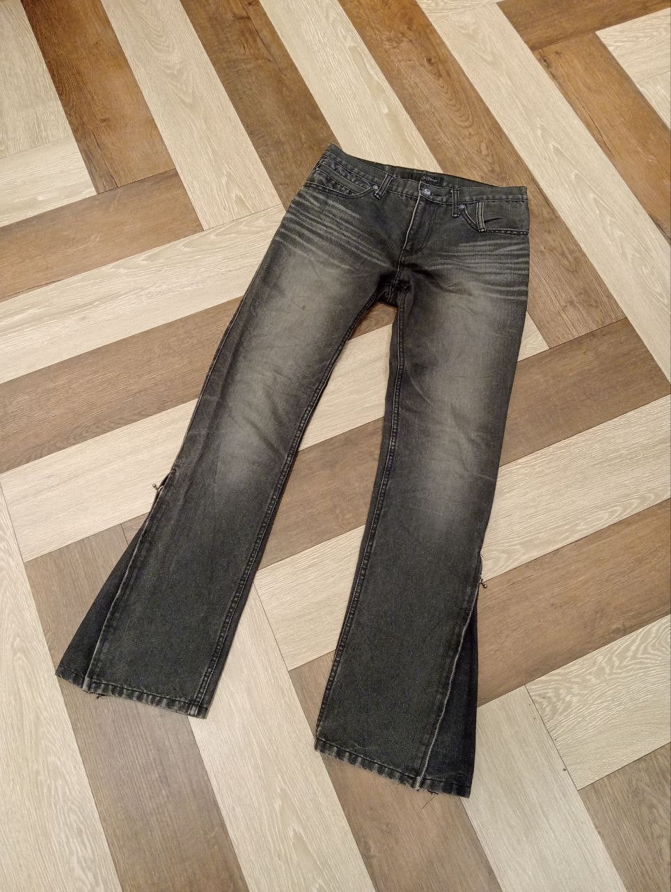 Roen ROEN X HIROMU TAKAHARA SKULLS LEATHER POCKET JEANS Size US 30 / EU 46 - 7 Thumbnail