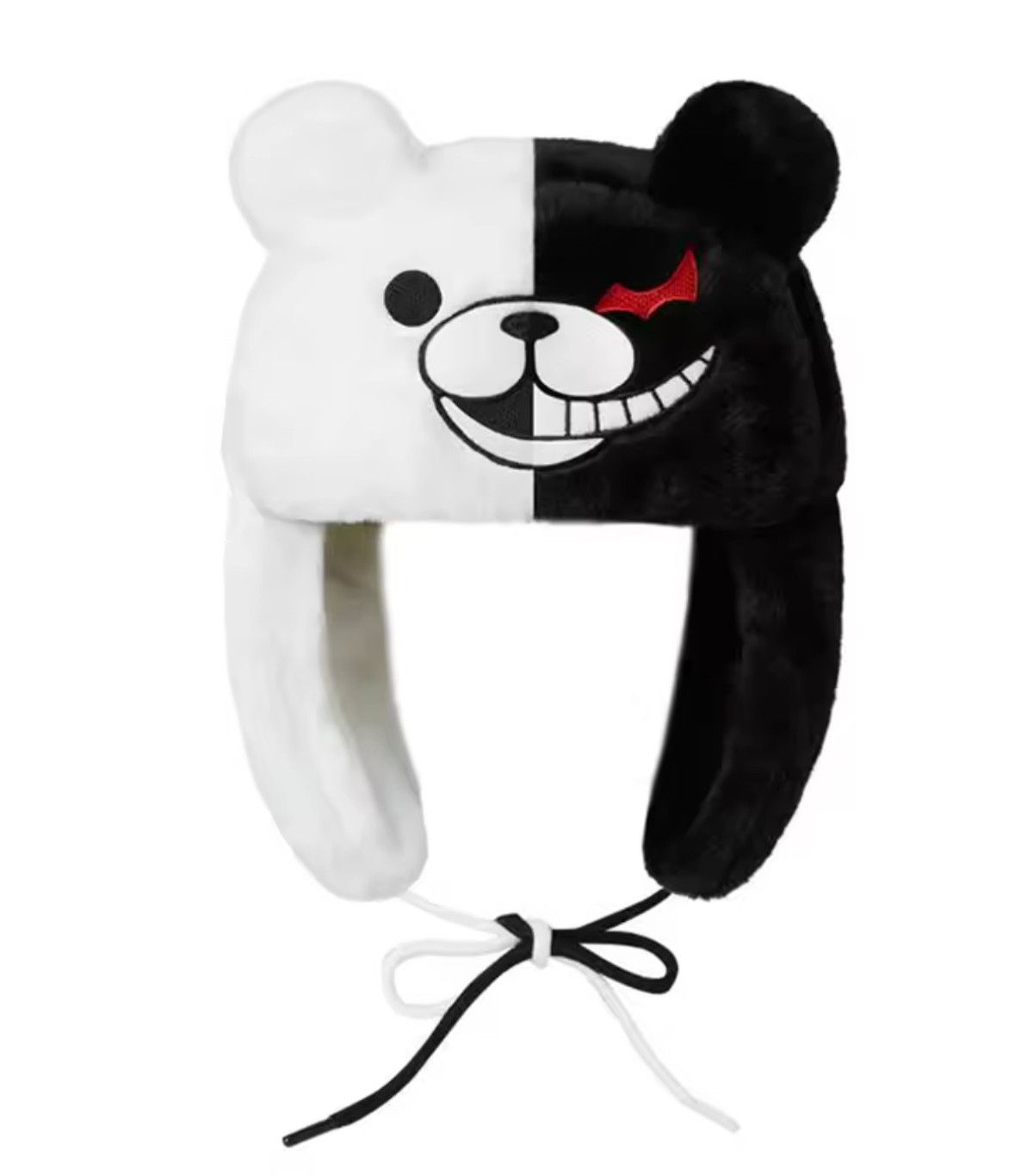 Y2K Monokuma Danganronpa Ushanka Autumn Winter Warm Hat