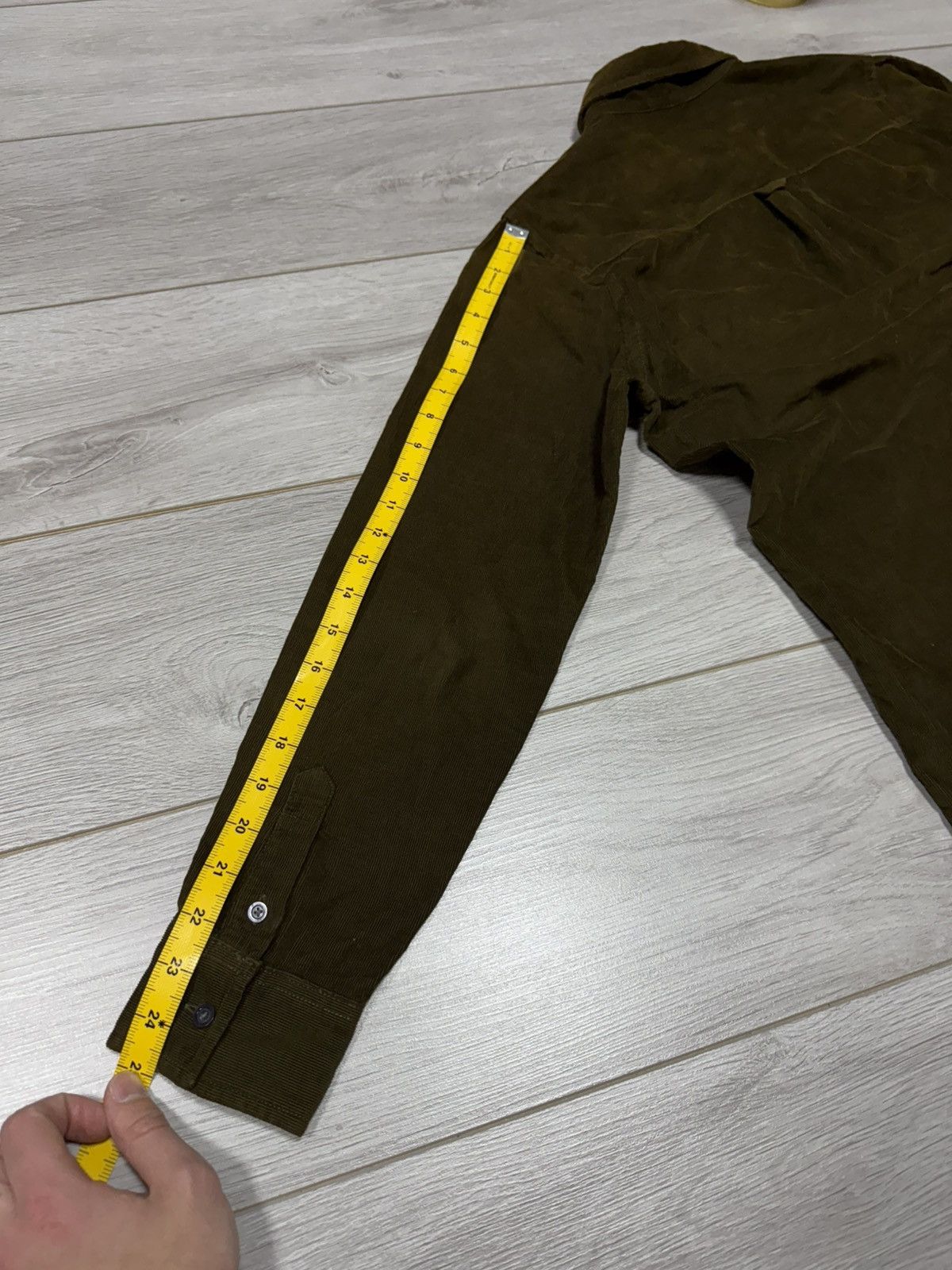 Alexander McQueen McQ vintage corduroy pocket shirt buttons Size US M / EU 48-50 / 2 - 12 Thumbnail