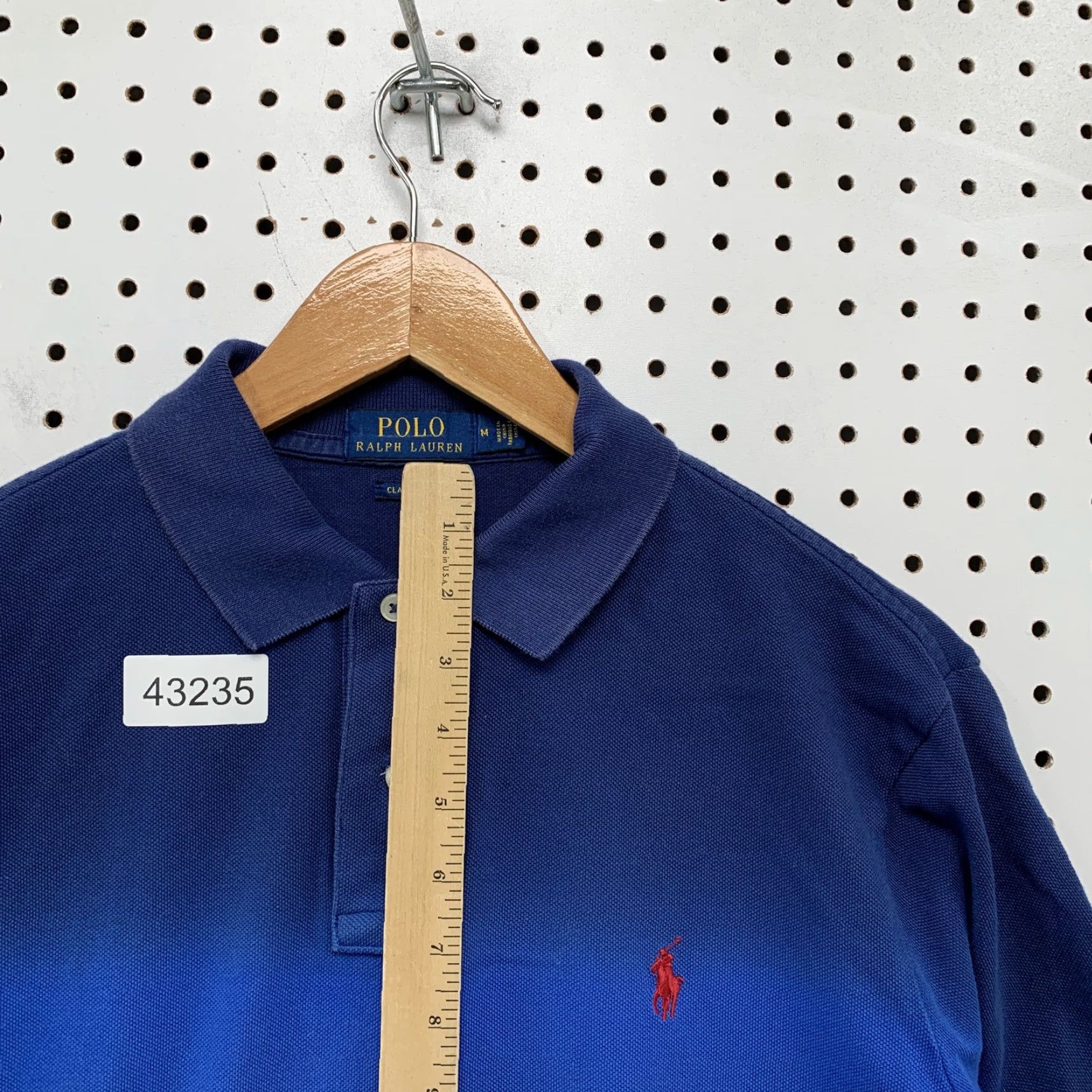 Polo Ralph Lauren Polo Ralph Lauren Blue Gradient Polo Shirt Mens Medium Classic Fit Casual Preppy Size US M / EU 48-50 / 2 - 6 Thumbnail