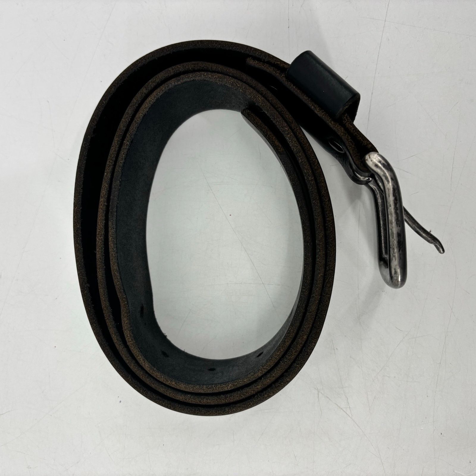 Eddie Bauer Eddie Bauer Mens Belt Size 40 USA Black Genuine Leather Size 40 - 2 Thumbnail