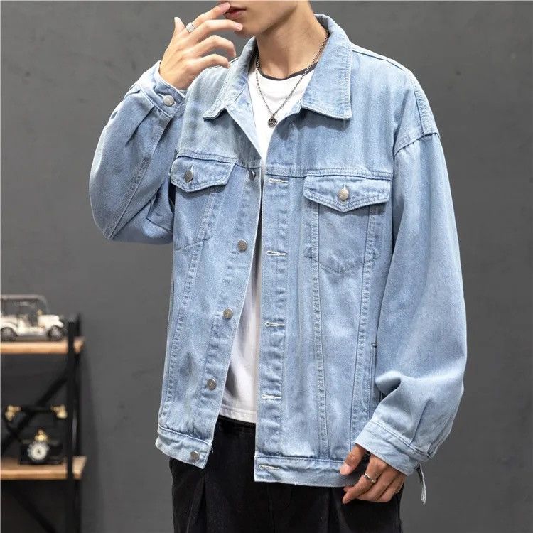 Japanese Brand Denim Jacket Size US XXL / EU 58 / 5 - 2 Thumbnail