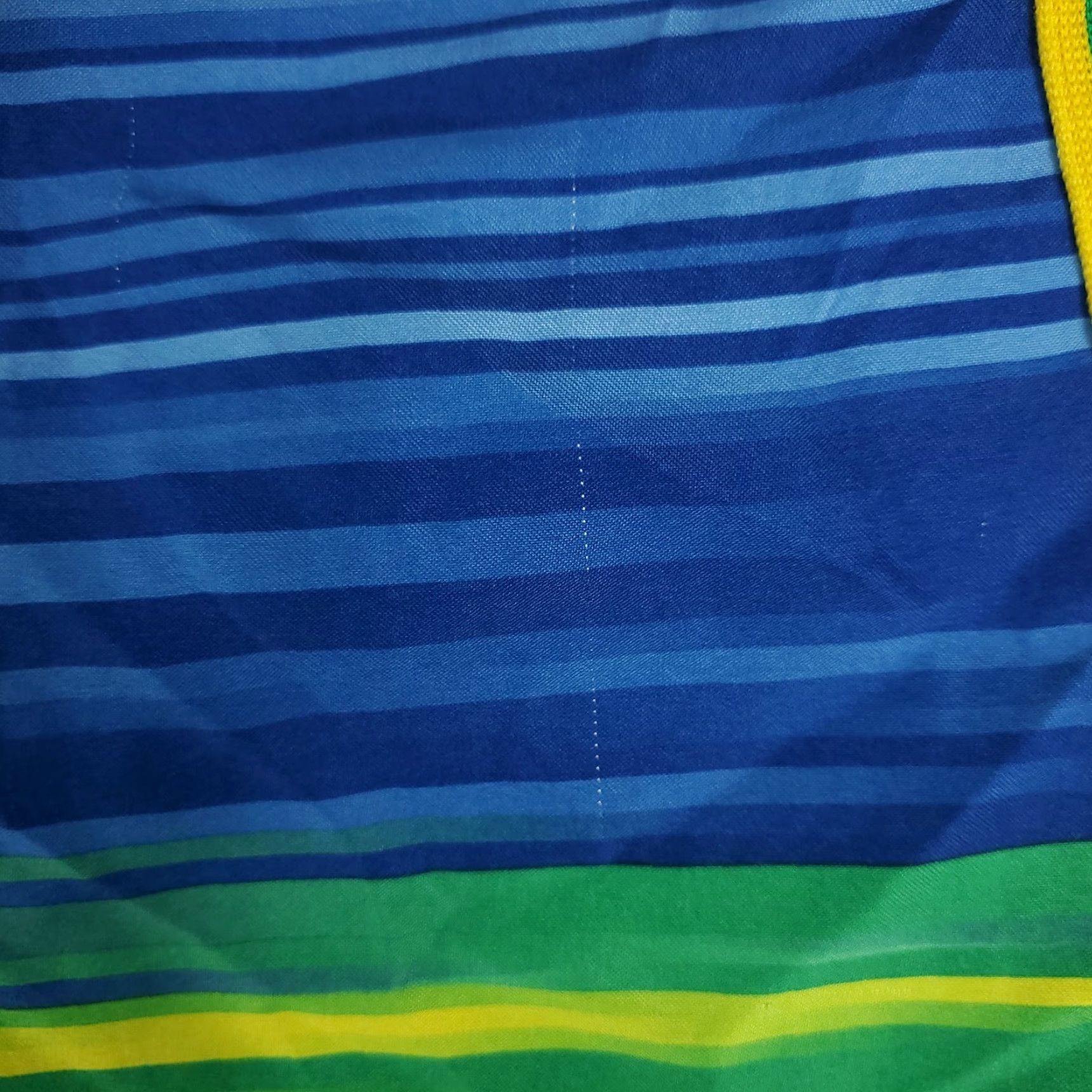 Nike Nike Board Shorts Mens 36 Blue Yellow Striped Lace Tie Beach Swim Trunks Size US 36 / EU 52 - 7 Thumbnail