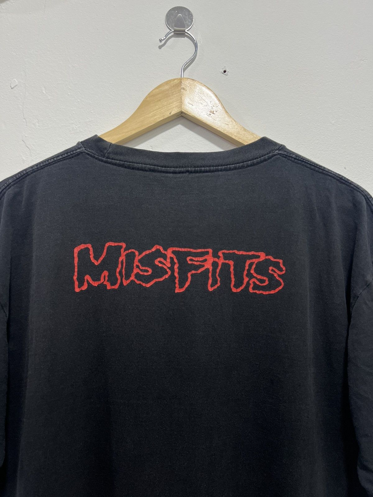 Band Tees × Misfits × Vintage Vintage 90s Misfits Band Tshirt Size US L / EU 52-54 / 3 - 6 Thumbnail