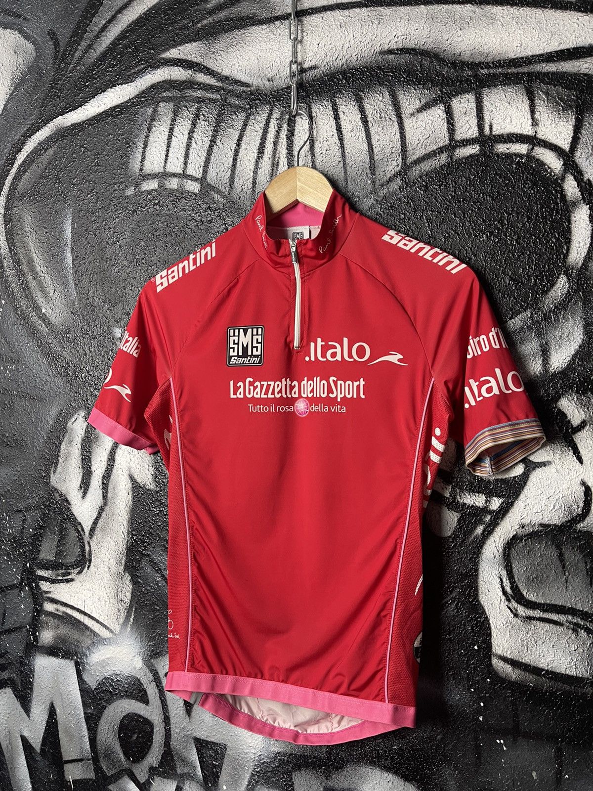 Other SMS Santini Italian Cycling Jersey T-Shirt Size Small Size US S / EU 44-46 / 1 - 1 Thumbnail