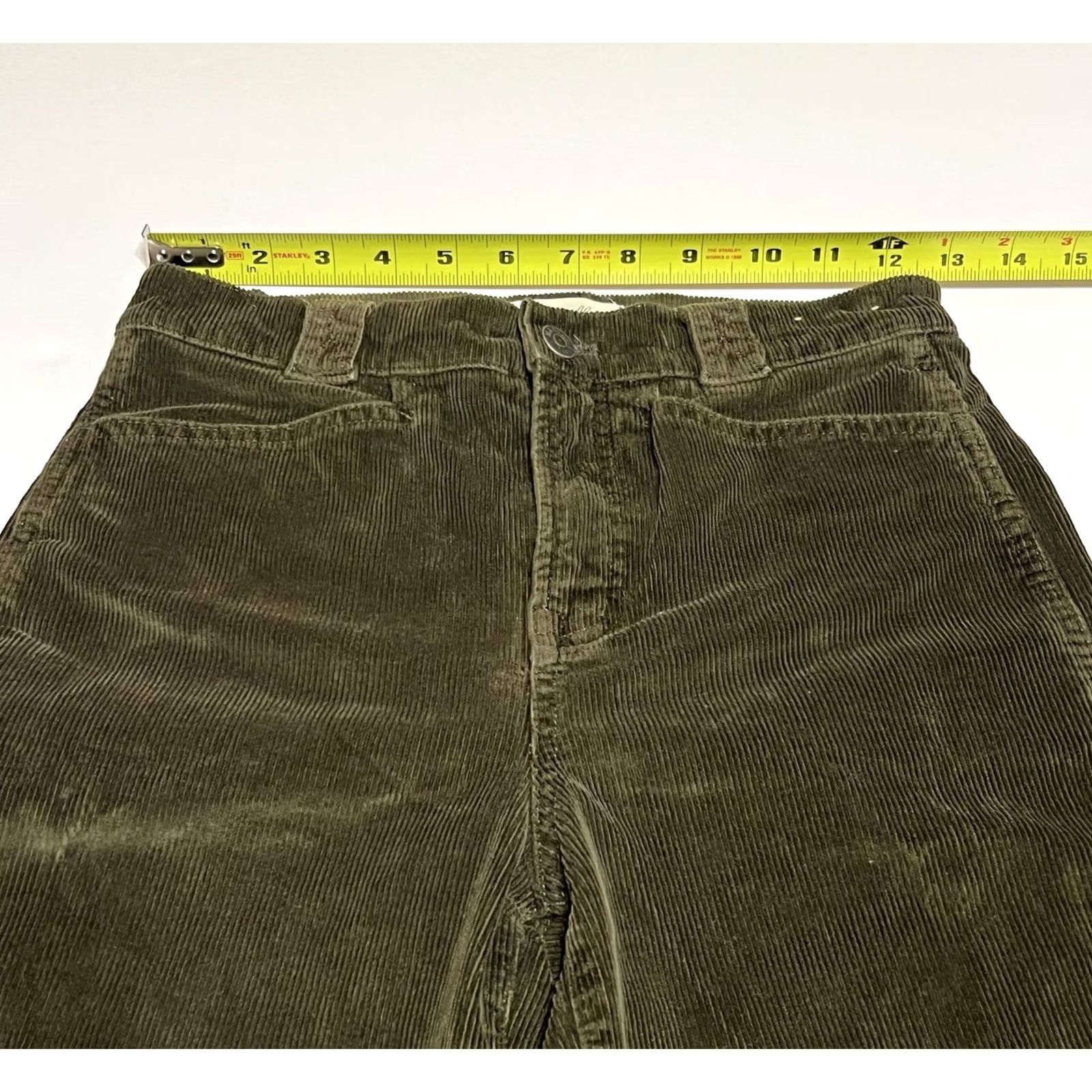 Madewell Madewell Emmett Wide Leg Corduroy Pants Women’s Size 25x28 Brown Size 42" / US 20 - 3 Thumbnail