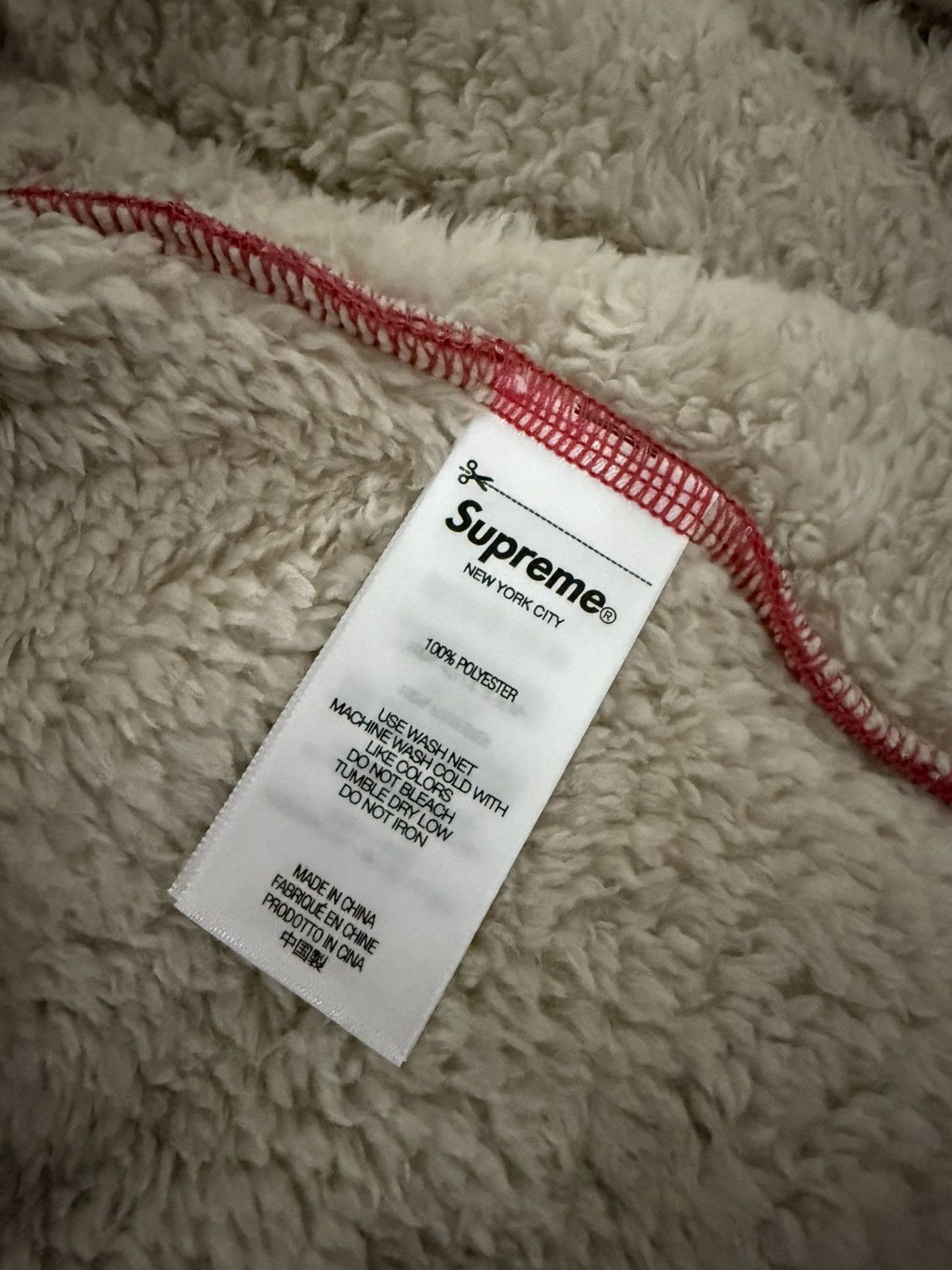 Supreme SUPREME KATE MOSS RED FLEECE JACKET (NEW) Size US M / EU 48-50 / 2 - 6 Thumbnail