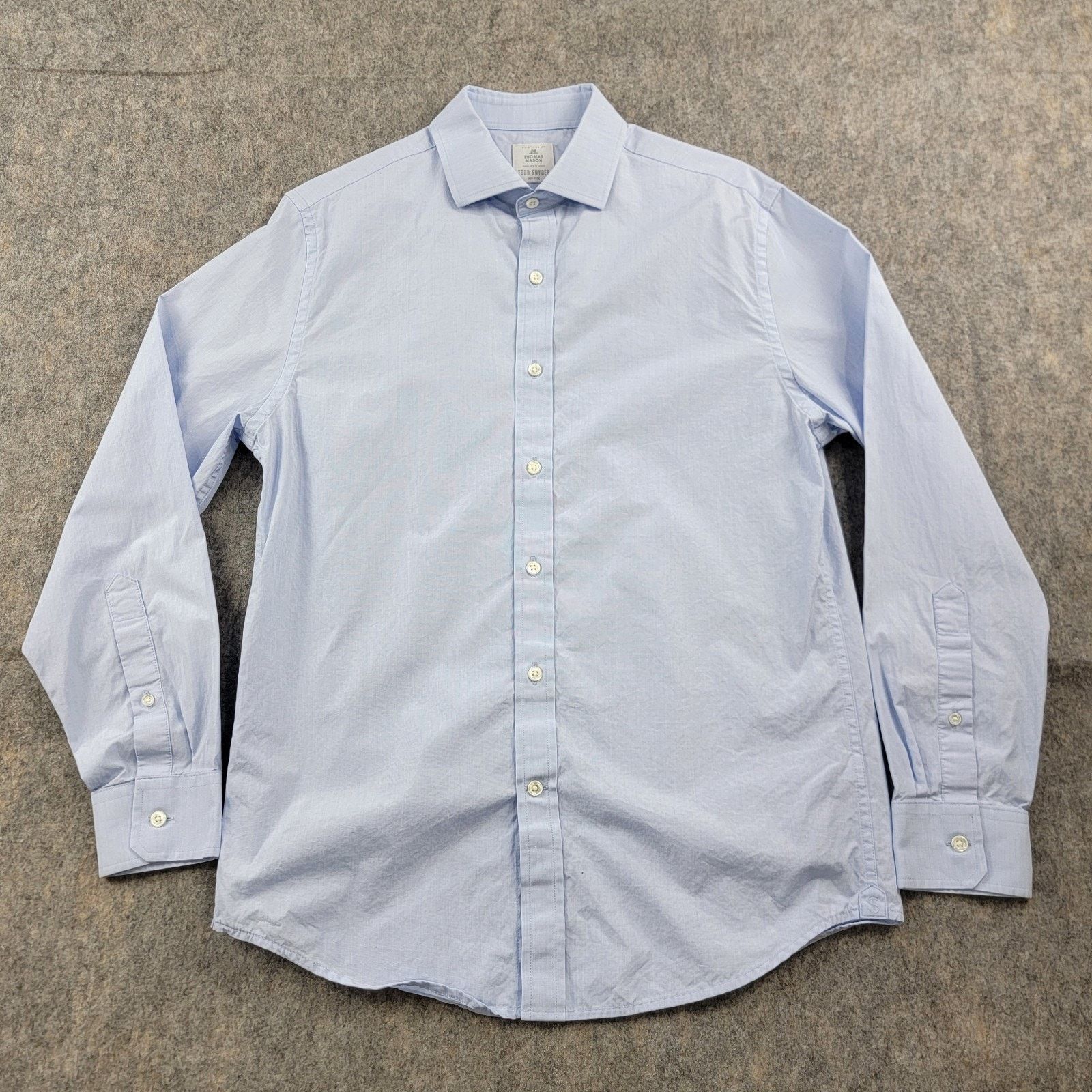 Todd Snyder Todd Snyder x Thomas Mason Dress Shirt SH2002890 Size US S / EU 44-46 / 1 - 2 Thumbnail