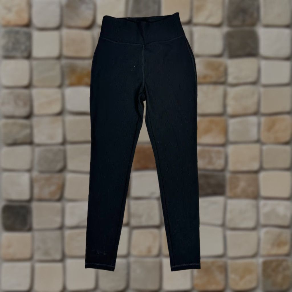 Talbots Talbots Leggings Womens Medium Black Nylon Stretch High Rise New Yoga Size 32" / US 10 / IT 46 - 1 Thumbnail