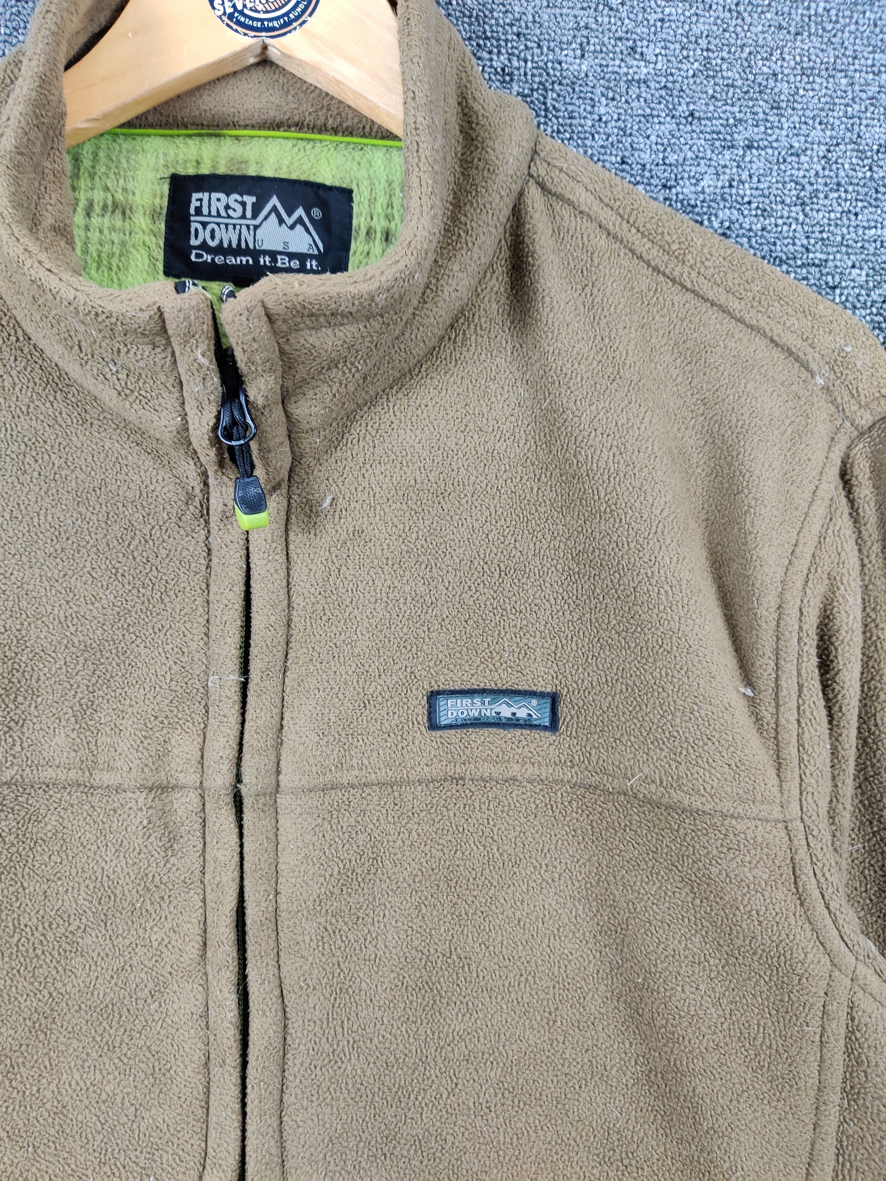 Japanese Brand Vintage Japanese Brand First Down Fleece Jacket Size US M / EU 48-50 / 2 - 7 Thumbnail