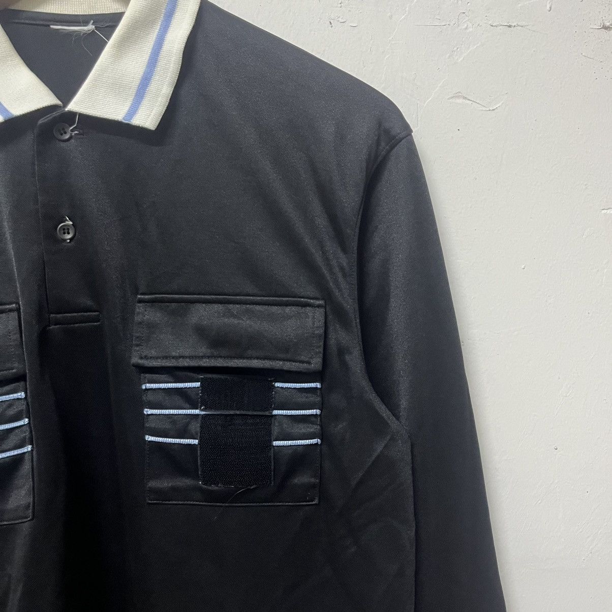 Adidas Vintage 1990-92 Adidas Long-sleeve Referee Shirt Size L Size US L / EU 52-54 / 3 - 5 Thumbnail