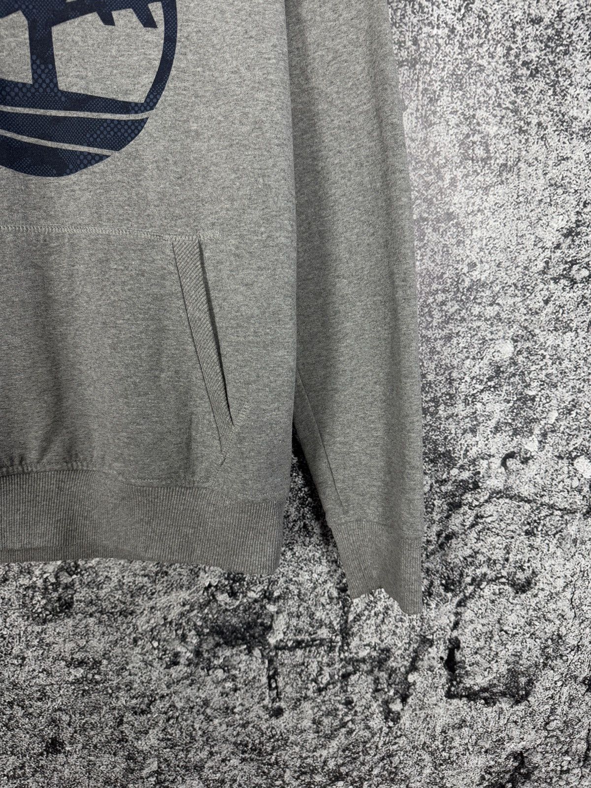 Timberland Men’s Timberland Hoodie Big Logo Grey Pullover Size S Size US S / EU 44-46 / 1 - 5 Thumbnail