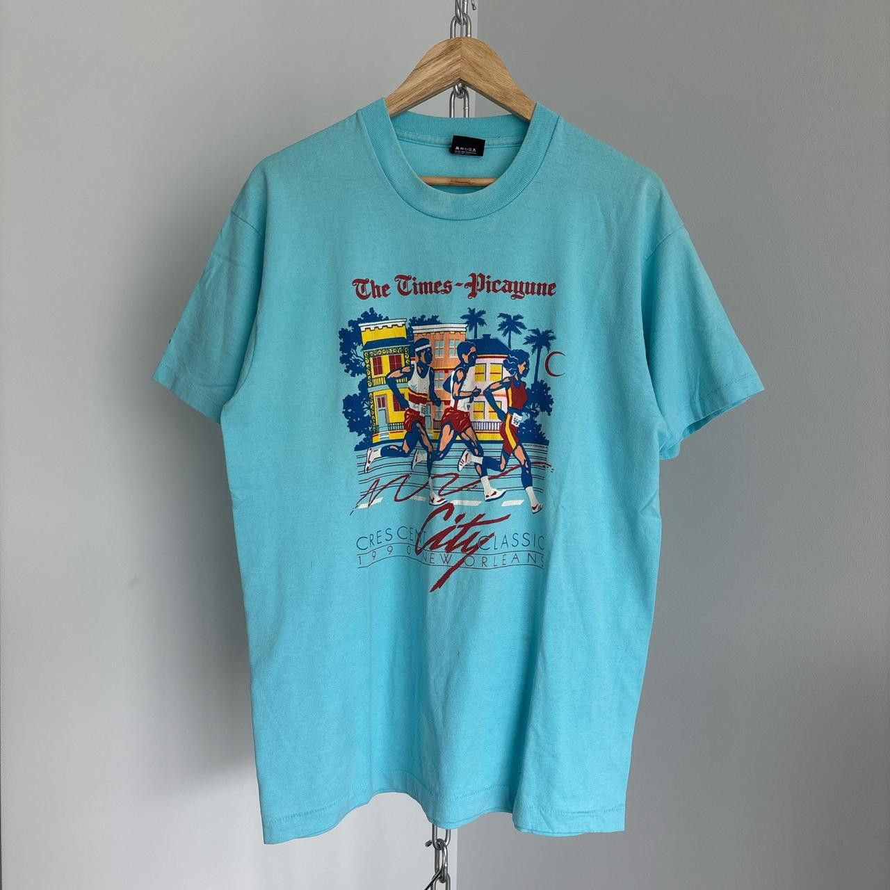 Other Vintage 1990 Marathon Shirt New Orleans Miller and Coke XL Size US XL / EU 56 / 4 - 1 Thumbnail